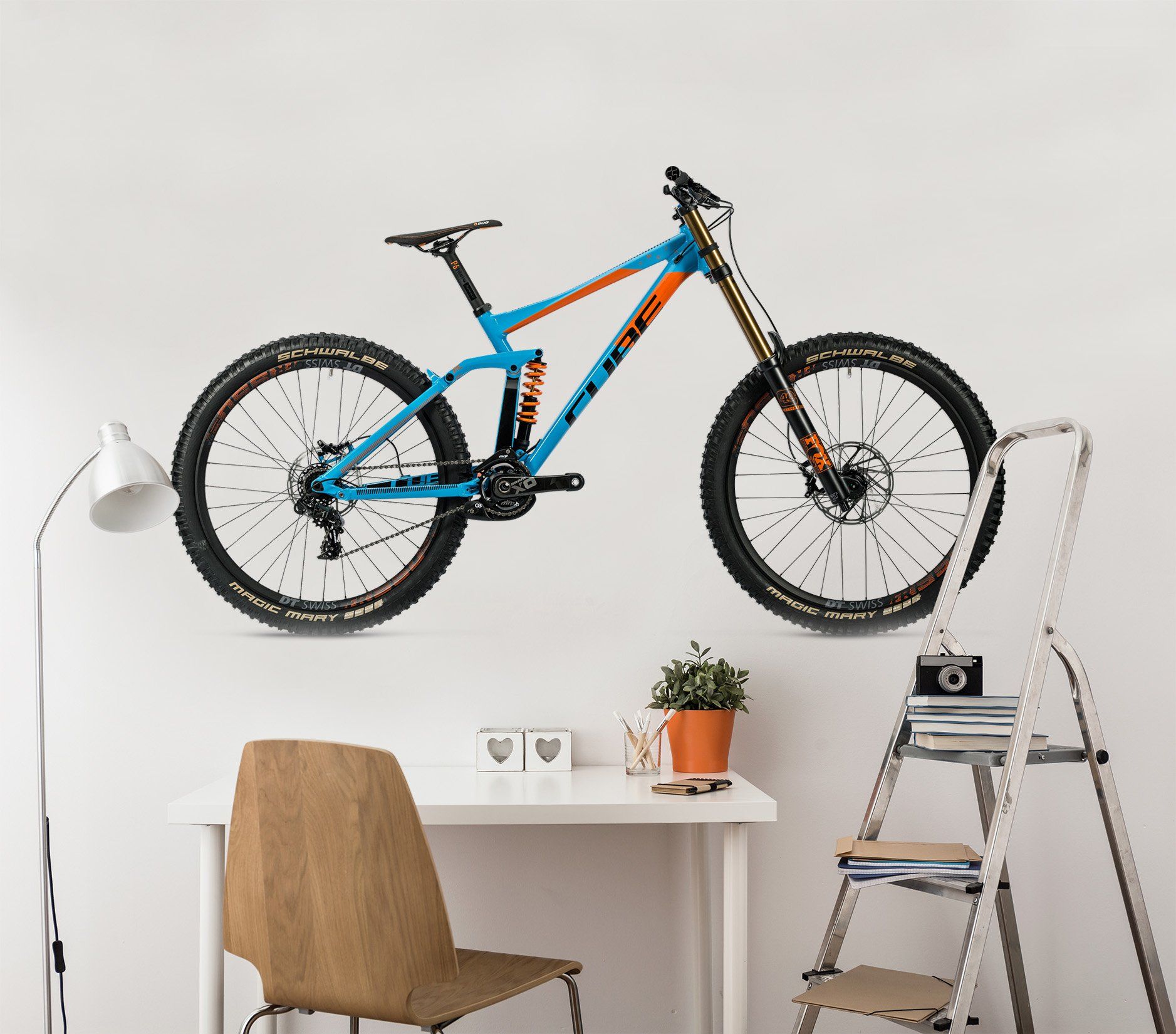 3D Mountain Bike Bicycle 117 Vehicles Wallpaper AJ Wallpaper