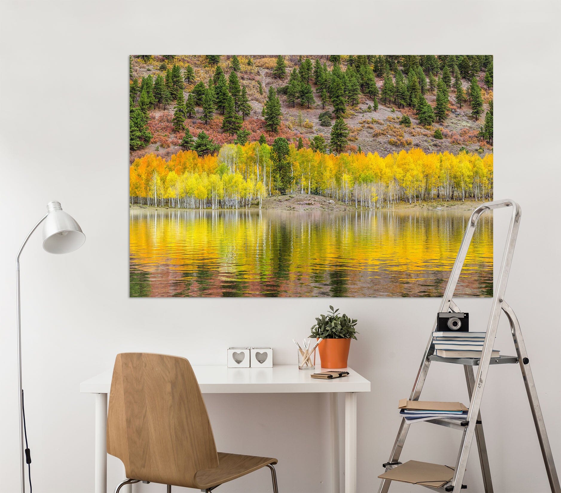 3D Lake Forest 001 Marco Carmassi Wall Sticker Wallpaper AJ Wallpaper 2