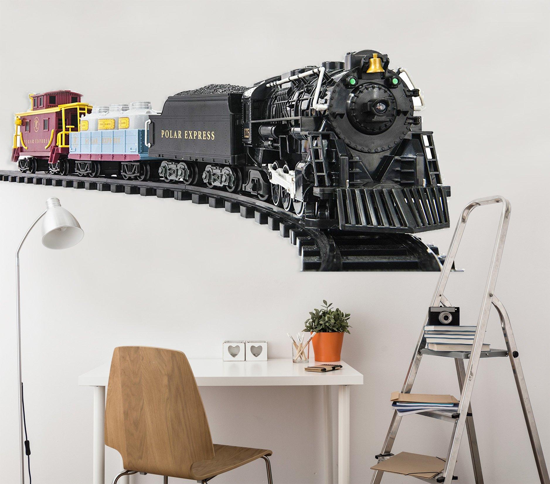 3D Black Train 0029 Vehicles Wallpaper AJ Wallpaper