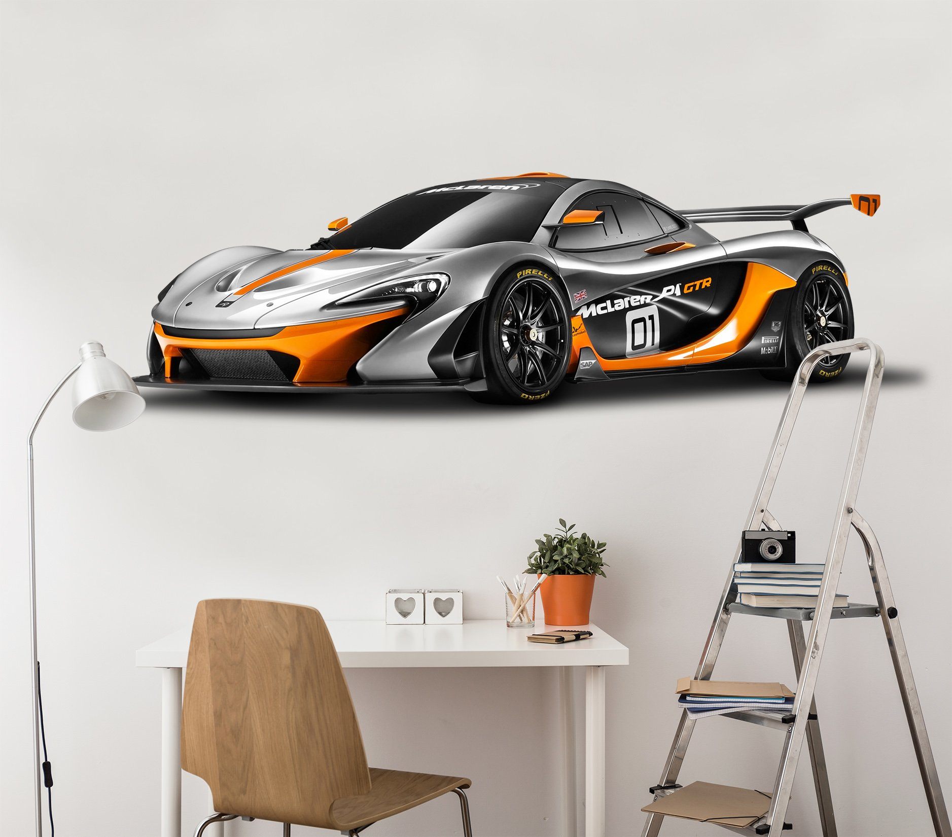 3D McLaren 0191 Vehicles Wallpaper AJ Wallpaper
