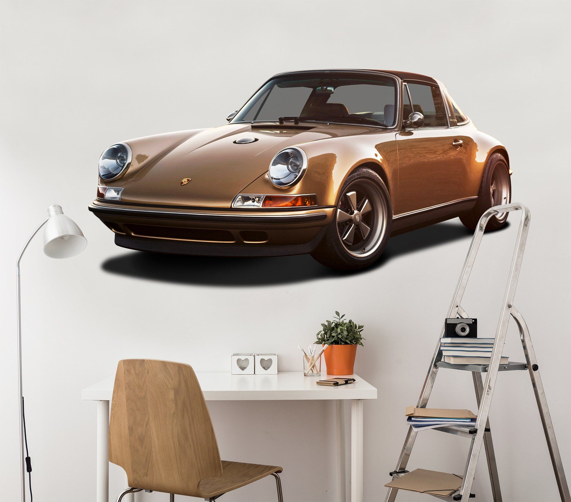 3D Vintage Sport Car 0260 Vehicles Wallpaper AJ Wallpaper