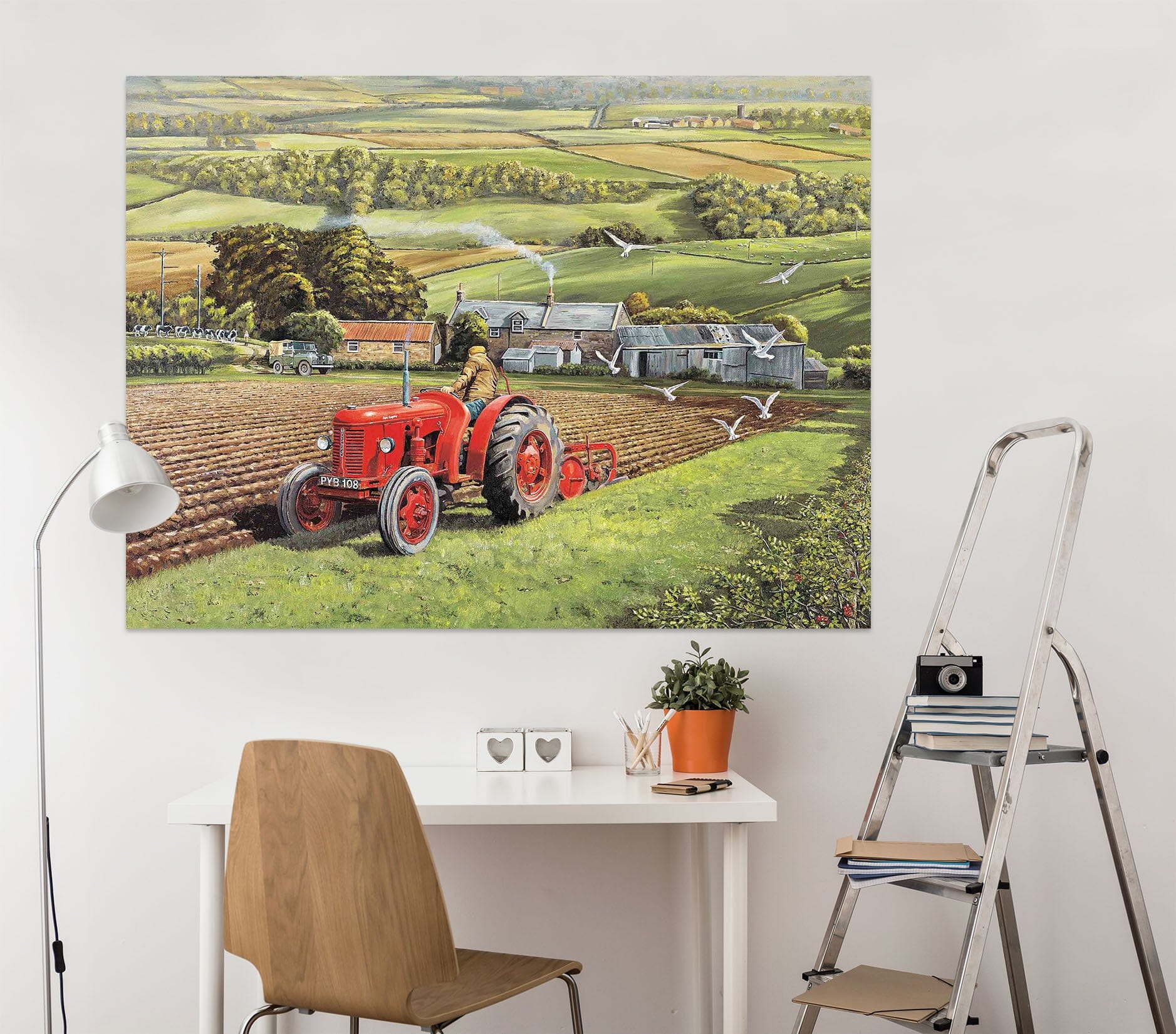 3D Master At Work 048 Trevor Mitchell Wall Sticker Wallpaper AJ Wallpaper 2