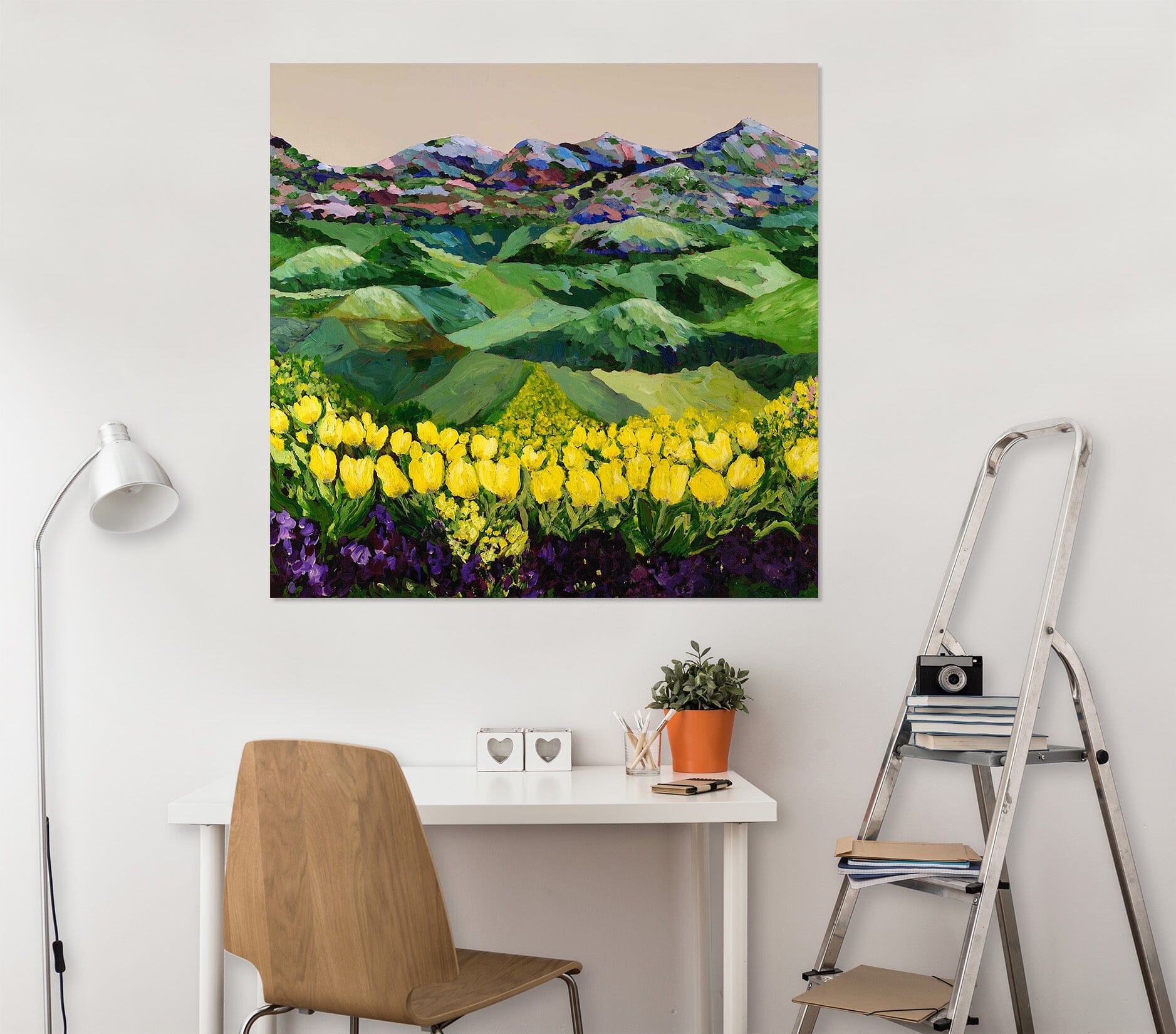 3D Flower Terraces 144 Allan P. Friedlander Wall Sticker Wallpaper AJ Wallpaper 2