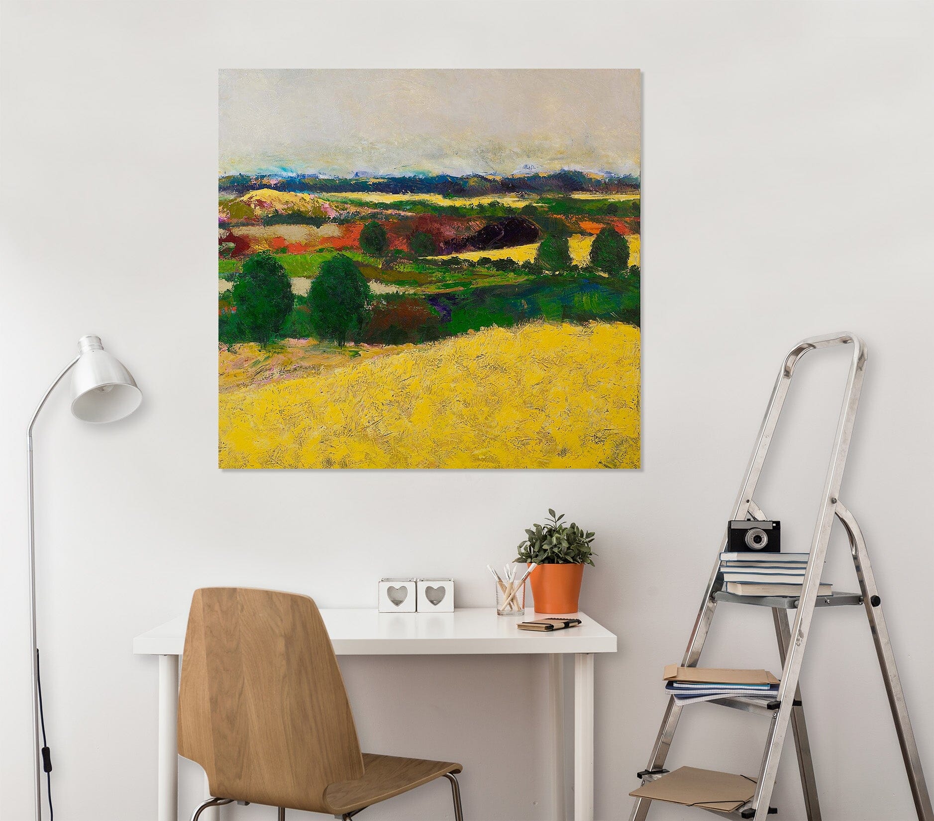 3D Golden Mound 160 Allan P. Friedlander Wall Sticker Wallpaper AJ Wallpaper 2