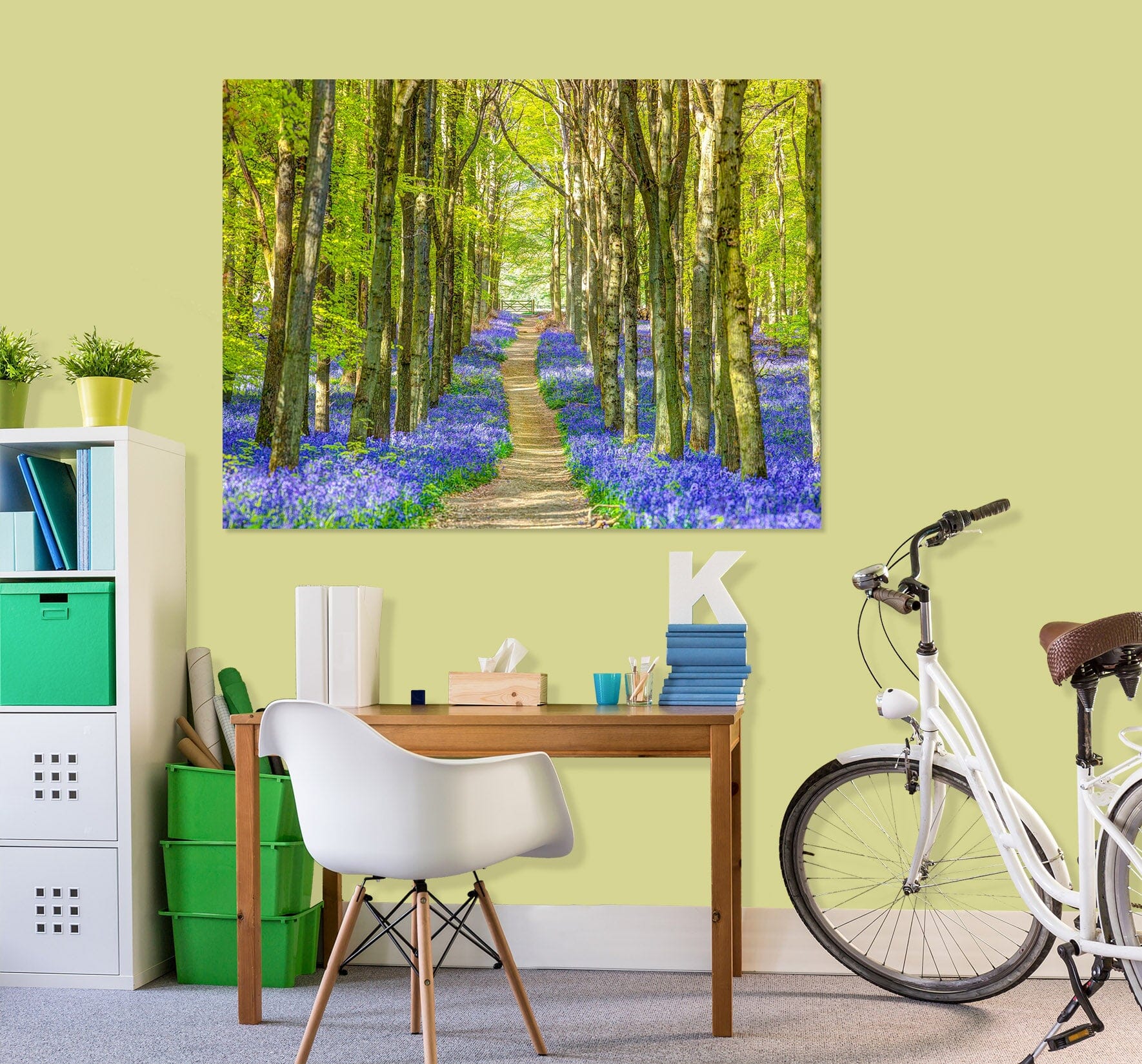 3D Forest Path 026 Assaf Frank Wall Sticker Wallpaper AJ Wallpaper 2