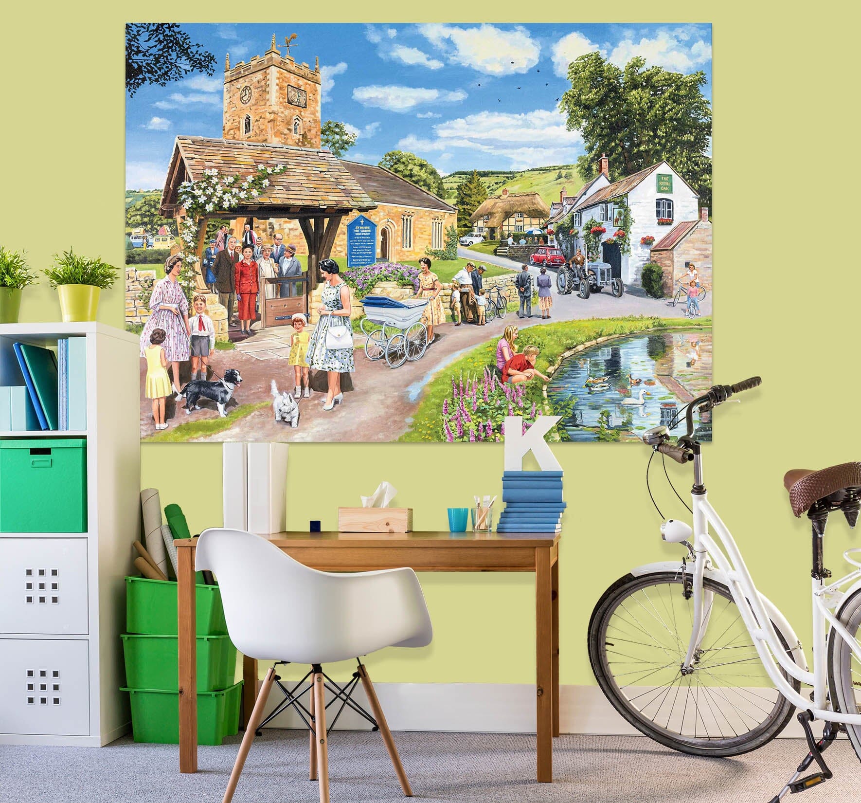 3D Sunday Service 065 Trevor Mitchell Wall Sticker Wallpaper AJ Wallpaper 2