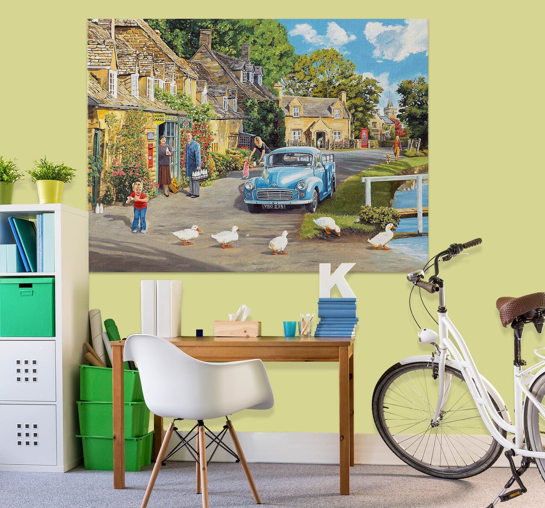 3D By The Brook 021 Trevor Mitchell Wall Sticker Wallpaper AJ Wallpaper 2