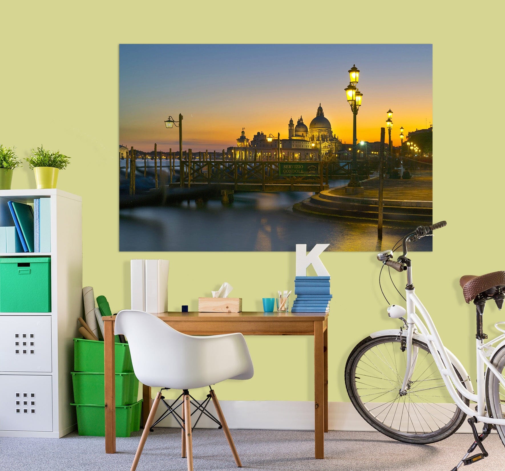 3D Sunset Lights 121 Marco Carmassi Wall Sticker Wallpaper AJ Wallpaper 2
