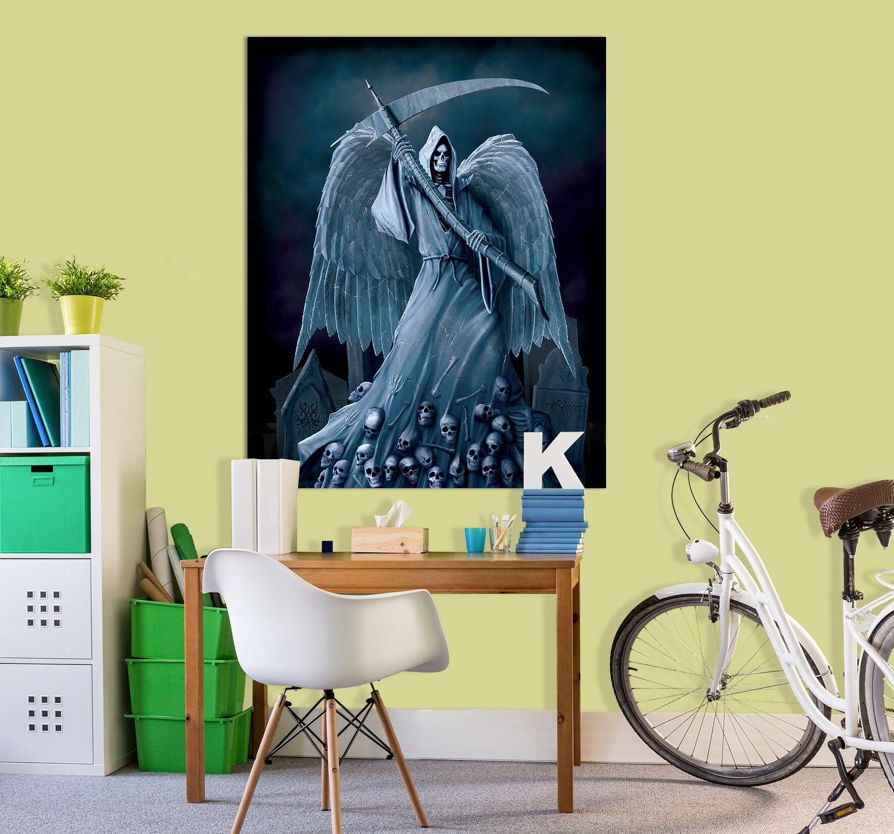 3D Death On A Hold 030 Vincent Hie Wall Sticker Wallpaper AJ Wallpaper 2