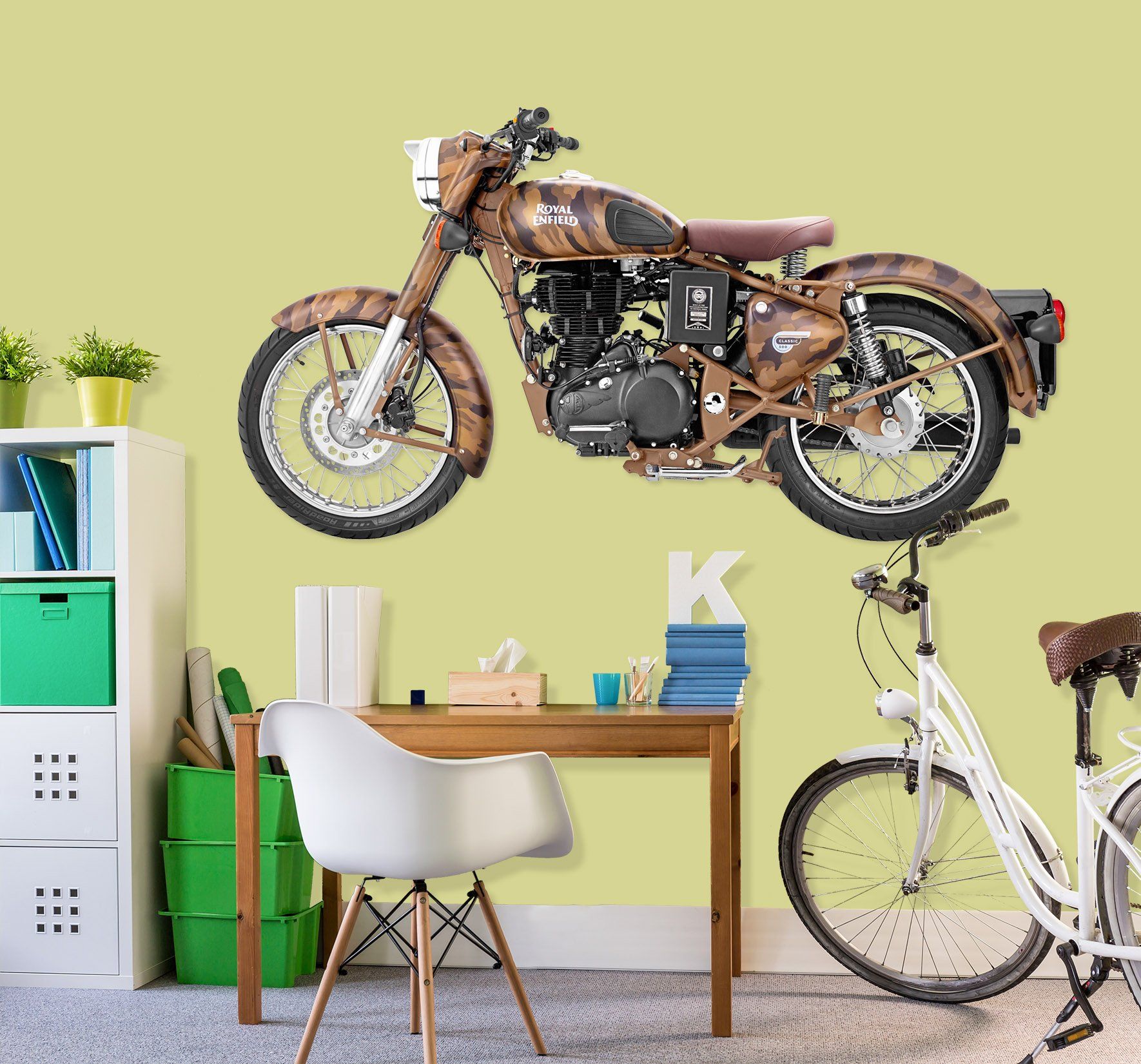 3D Mountain Motorcycle 210 Vehicles Wallpaper AJ Wallpaper