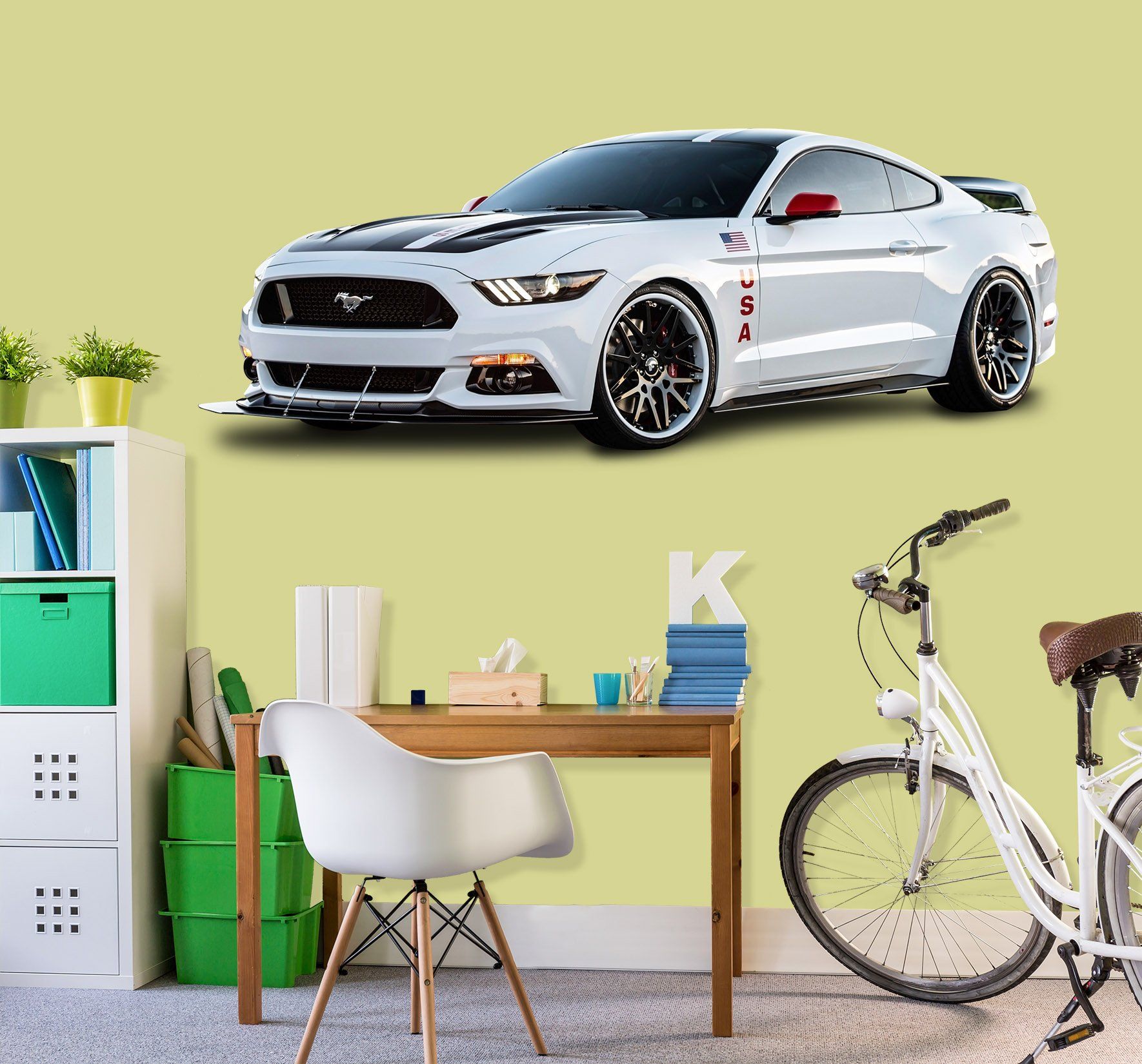 3D Ford Mustang 206 Vehicles Wallpaper AJ Wallpaper