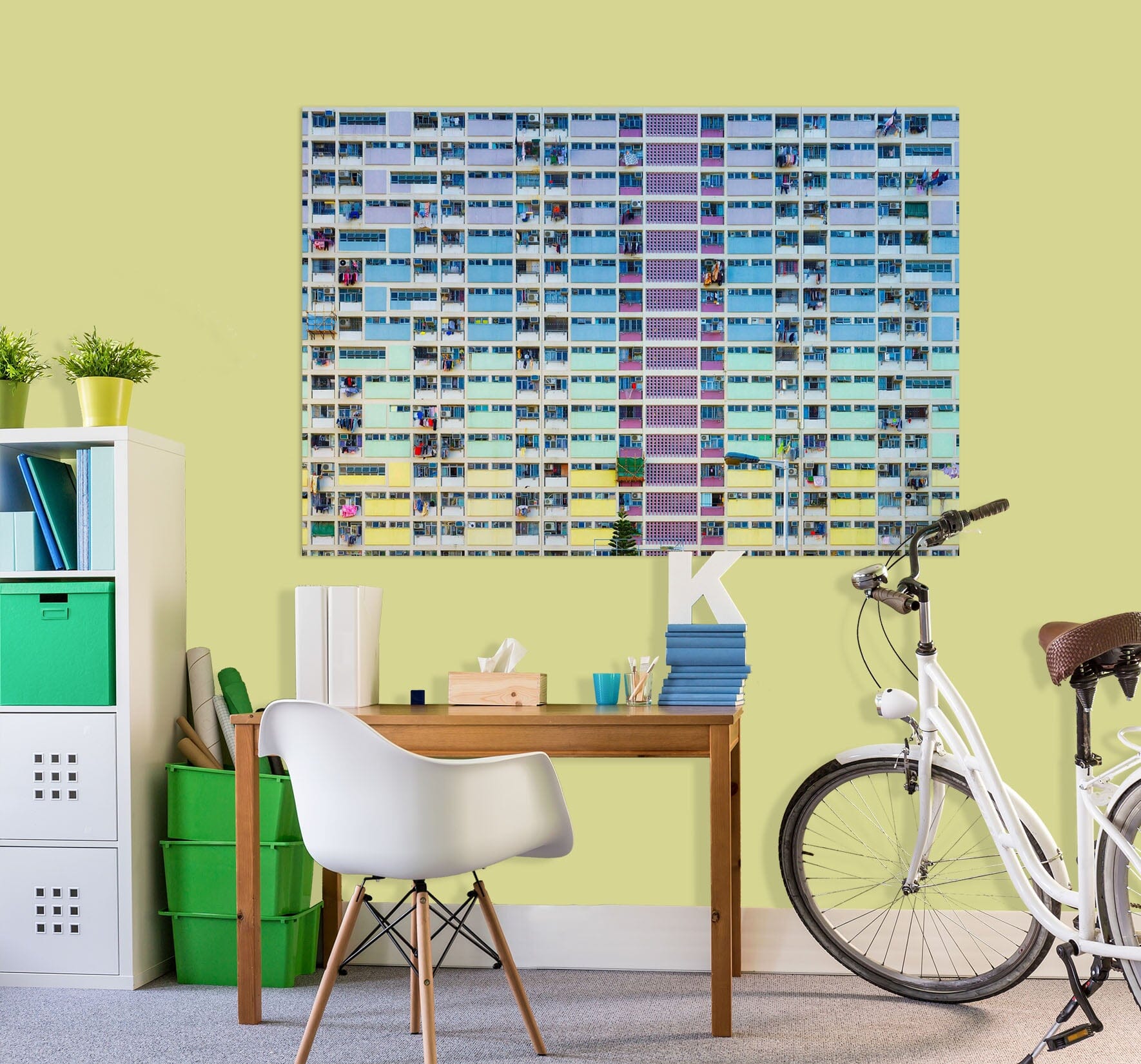 3D Multicolored Glass 156 Marco Carmassi Wall Sticker Wallpaper AJ Wallpaper 2