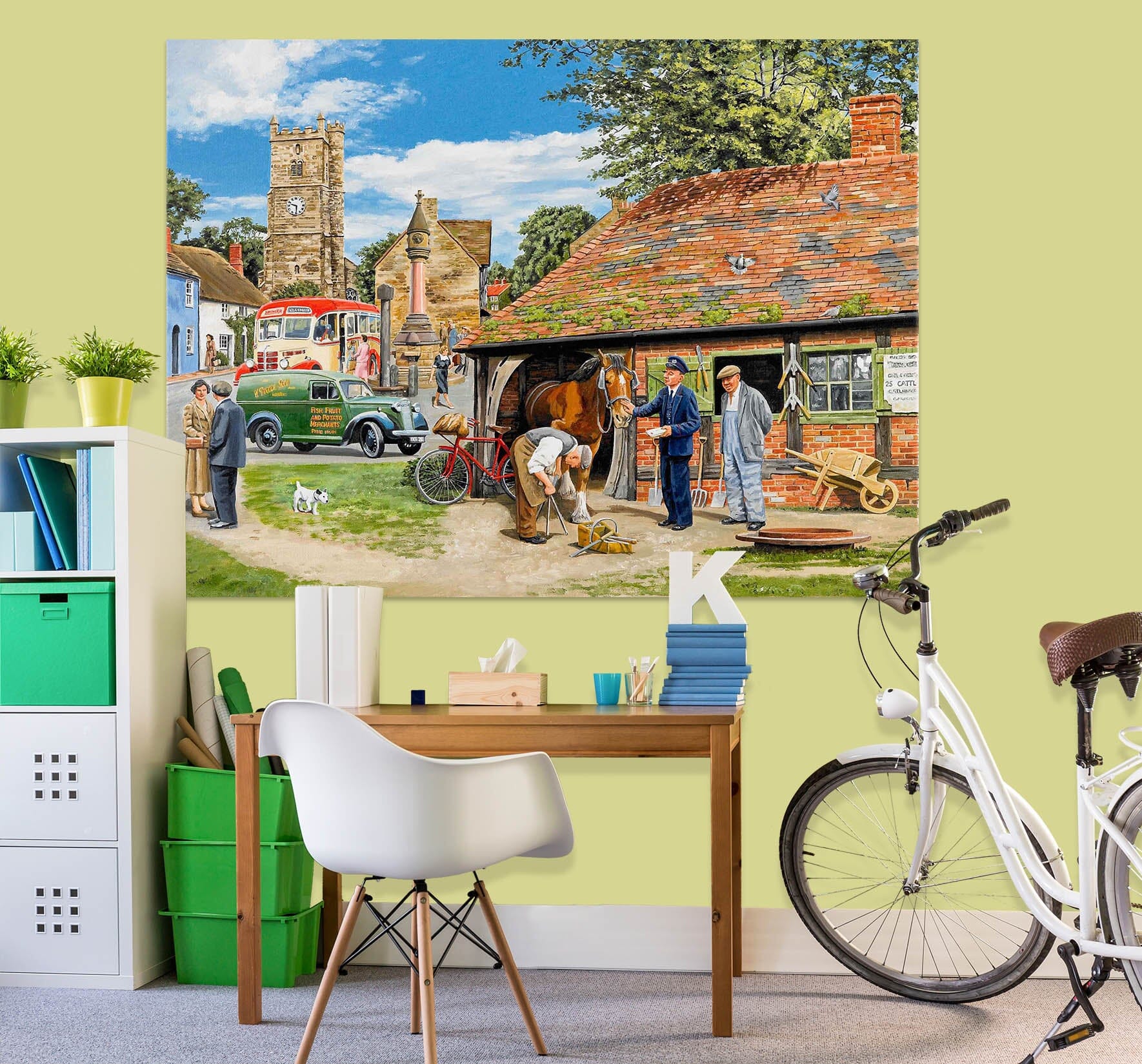 3D Letters For The Blacksmith 044 Trevor Mitchell Wall Sticker Wallpaper AJ Wallpaper 2