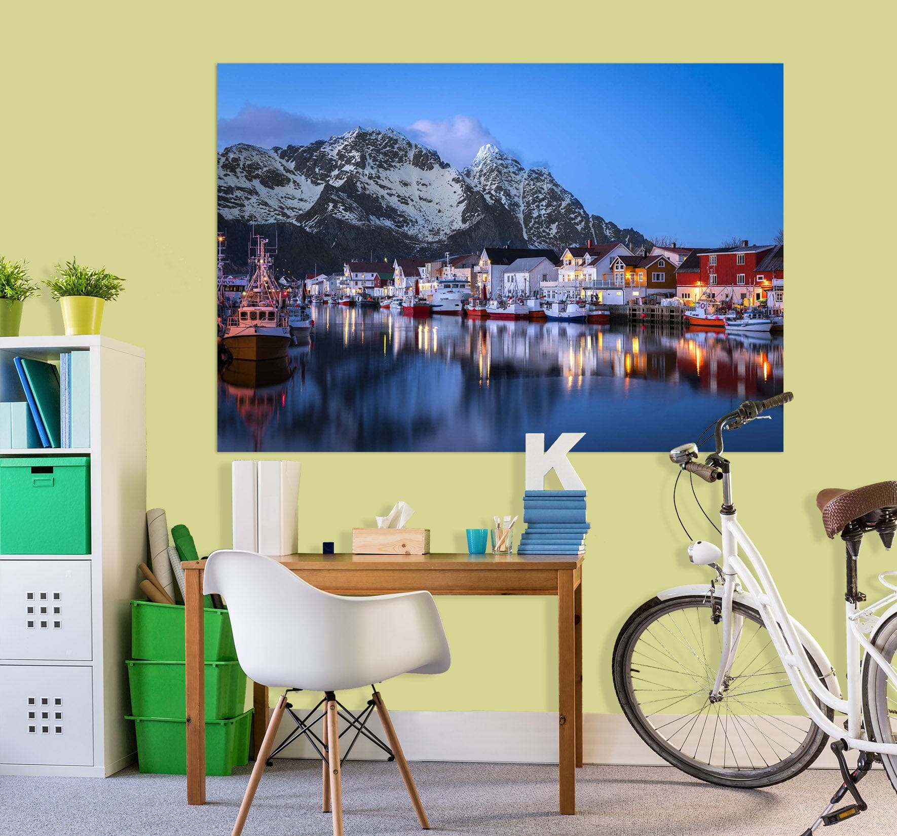3D Water City 186 Marco Carmassi Wall Sticker Wallpaper AJ Wallpaper 2