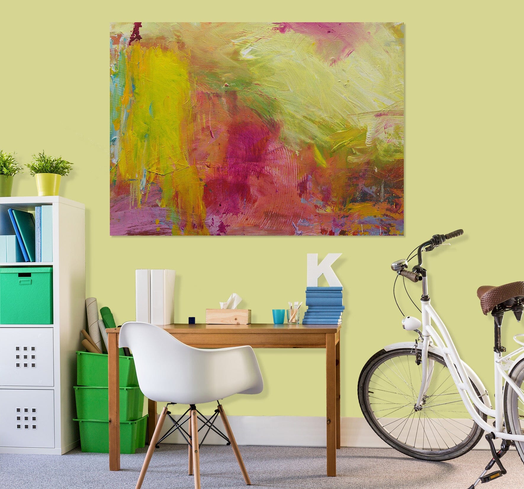 3D Color Graffiti 020 Allan P. Friedlander Wall Sticker Wallpaper AJ Wallpaper 2