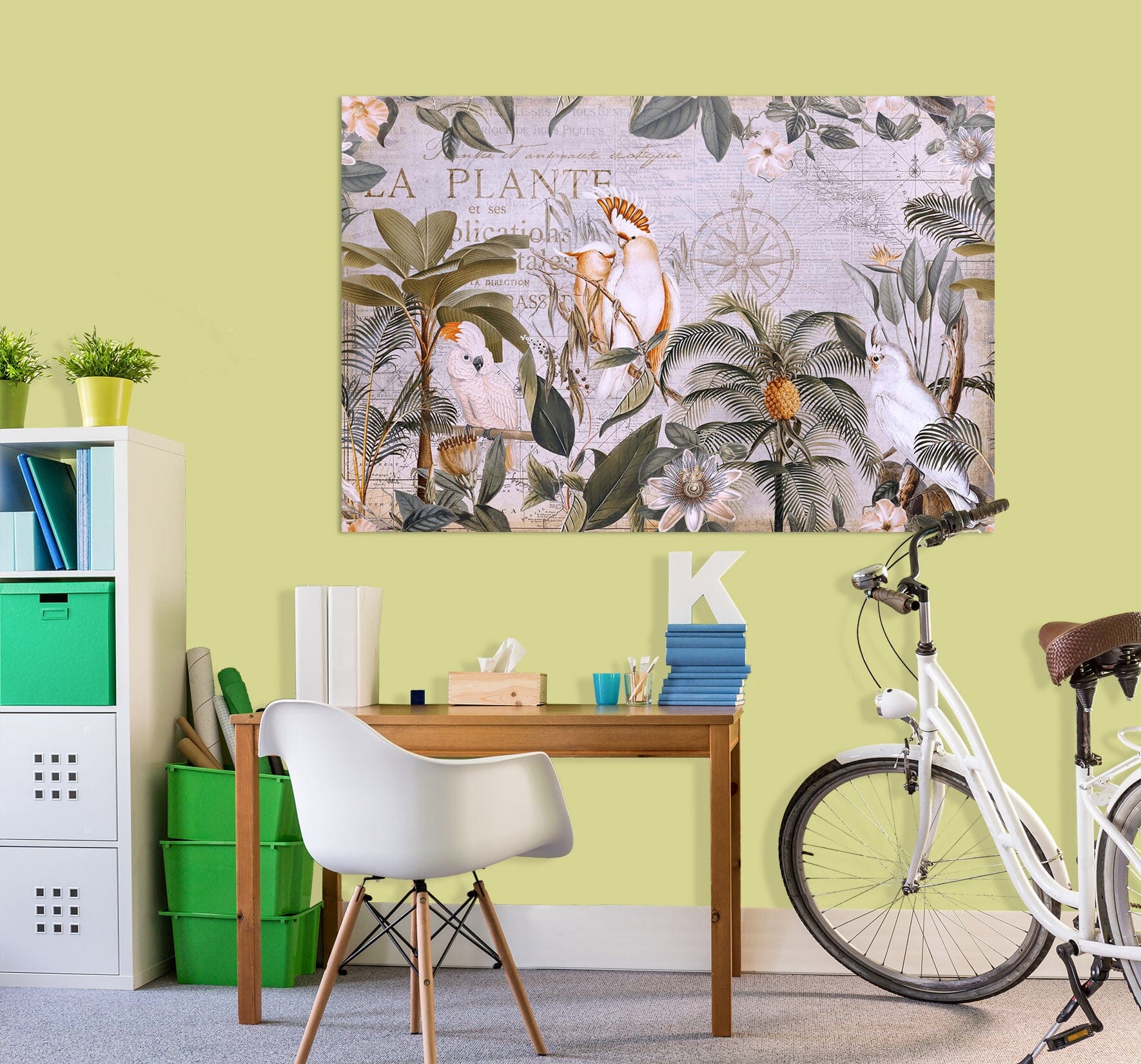 3D Parrot Friend 043 Andrea haase Wall Sticker Wallpaper AJ Wallpaper 2