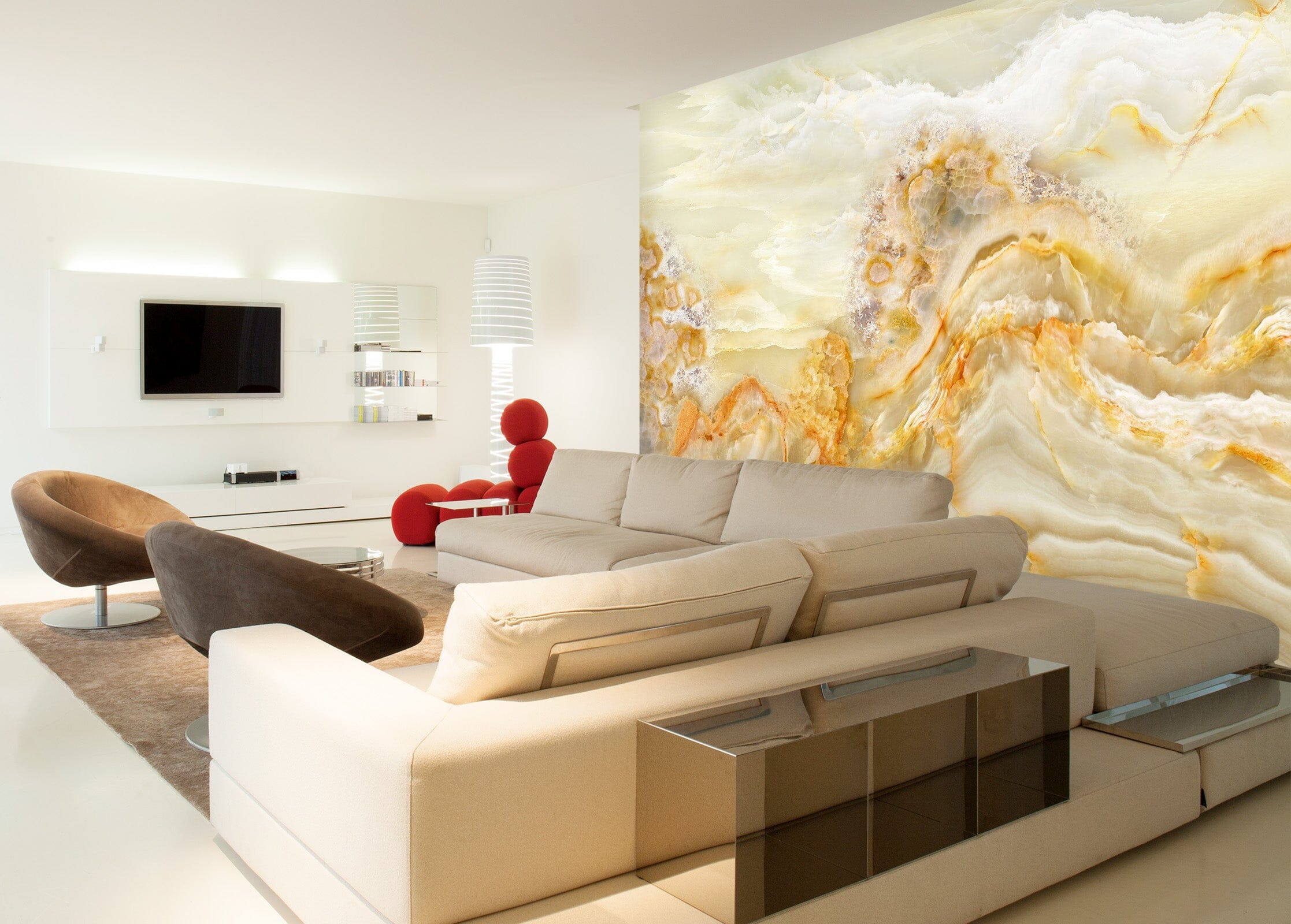 3D Yellow Valley 1510 Wall Murals Wallpaper AJ Wallpaper 2