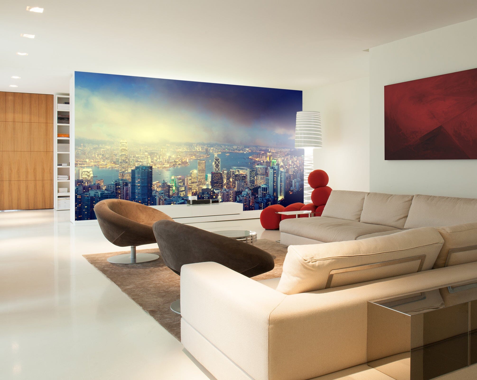 3D Night City 1408 Wall Murals Wallpaper AJ Wallpaper 2