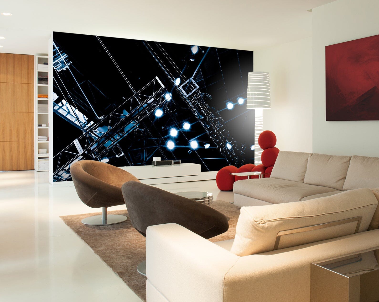 3D Dark City 102 Noirblanc777 Wall Mural Wall Murals Wallpaper AJ Wallpaper 2