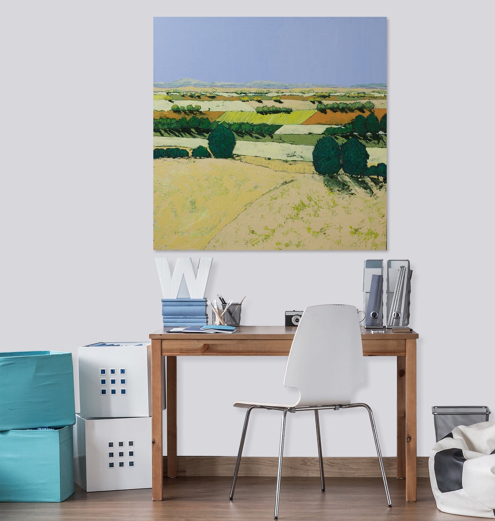 3D Summer Field 106 Allan P. Friedlander Wall Sticker Wallpaper AJ Wallpaper 2