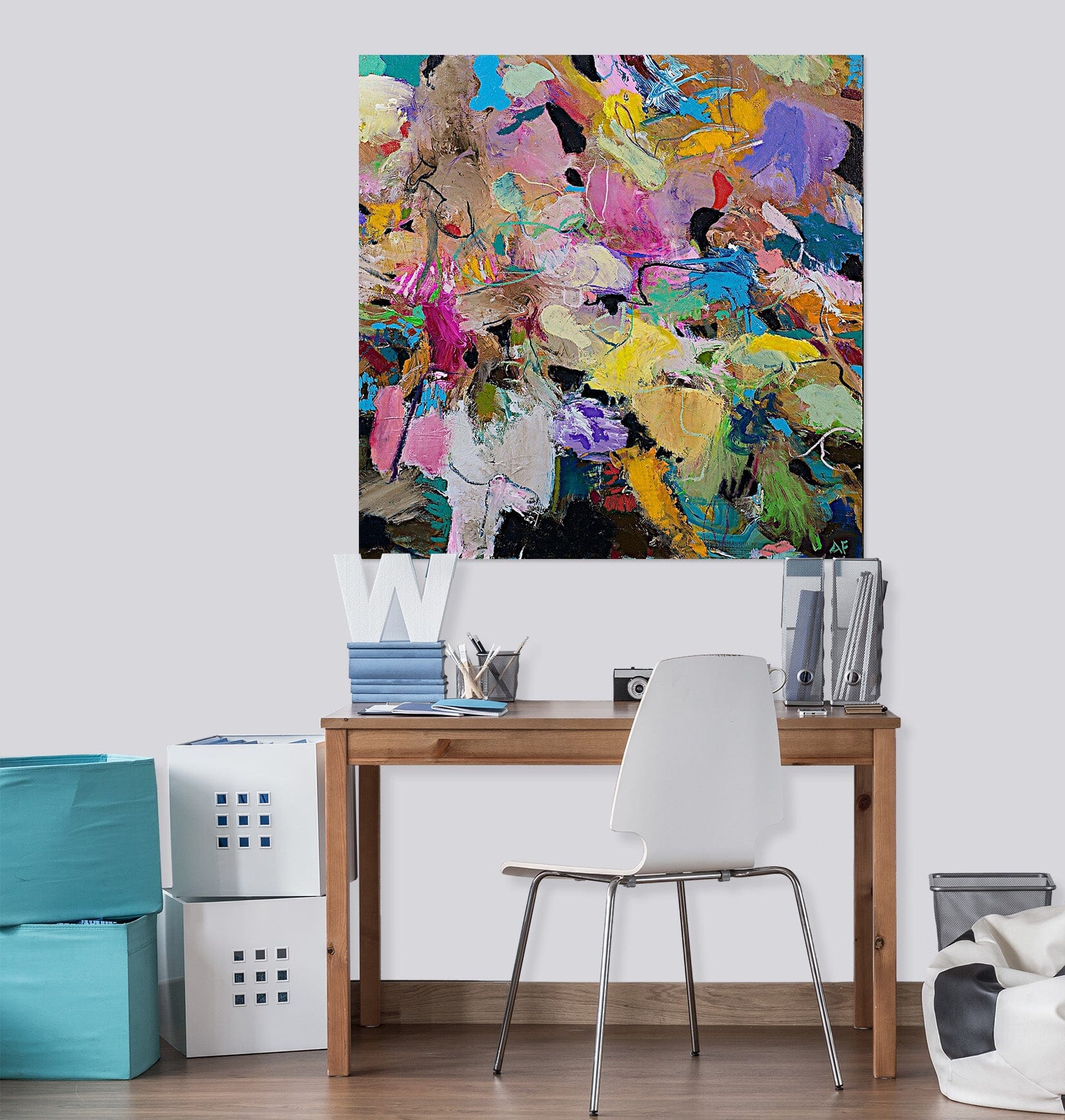 3D Color Graffiti 178 Allan P. Friedlander Wall Sticker Wallpaper AJ Wallpaper 2