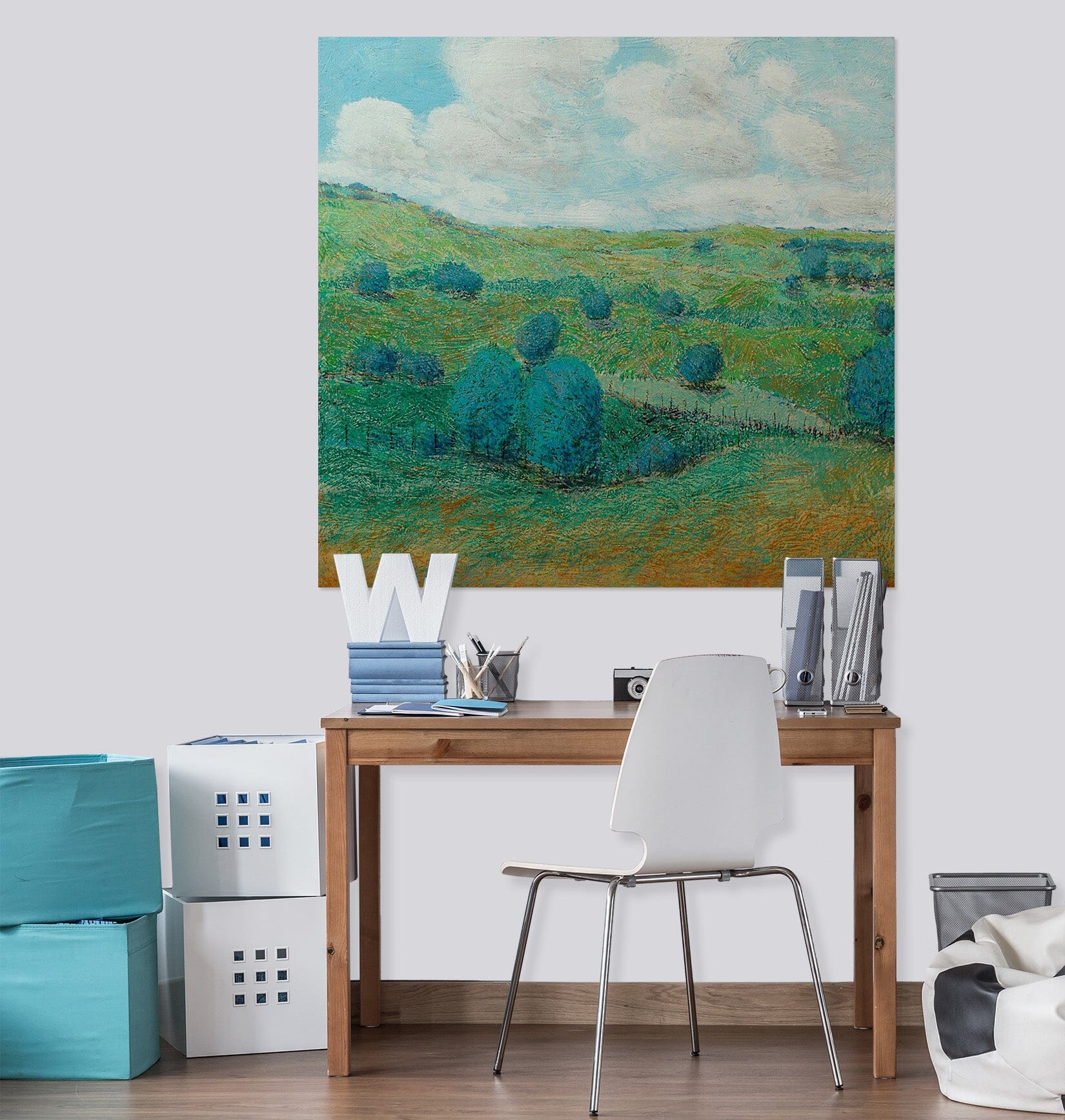 3D Hillside Tree 112 Allan P. Friedlander Wall Sticker Wallpaper AJ Wallpaper 2