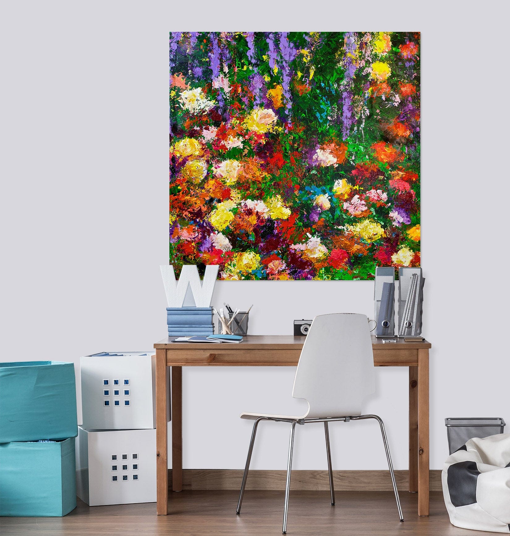 3D Flowers In Bloom 205 Allan P. Friedlander Wall Sticker Wallpaper AJ Wallpaper 2