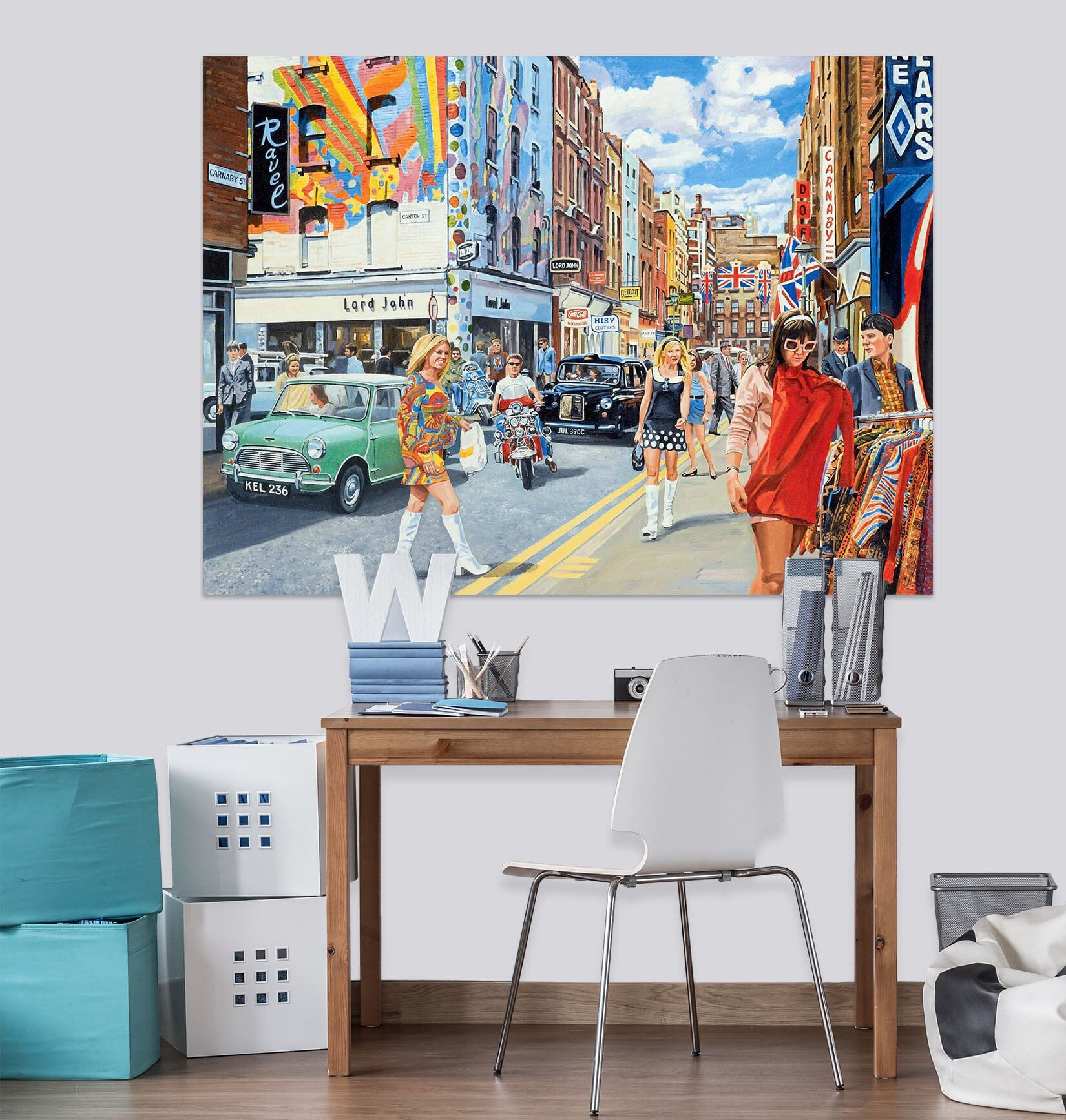 3D Fashion Girl 023 Trevor Mitchell Wall Sticker Wallpaper AJ Wallpaper 2