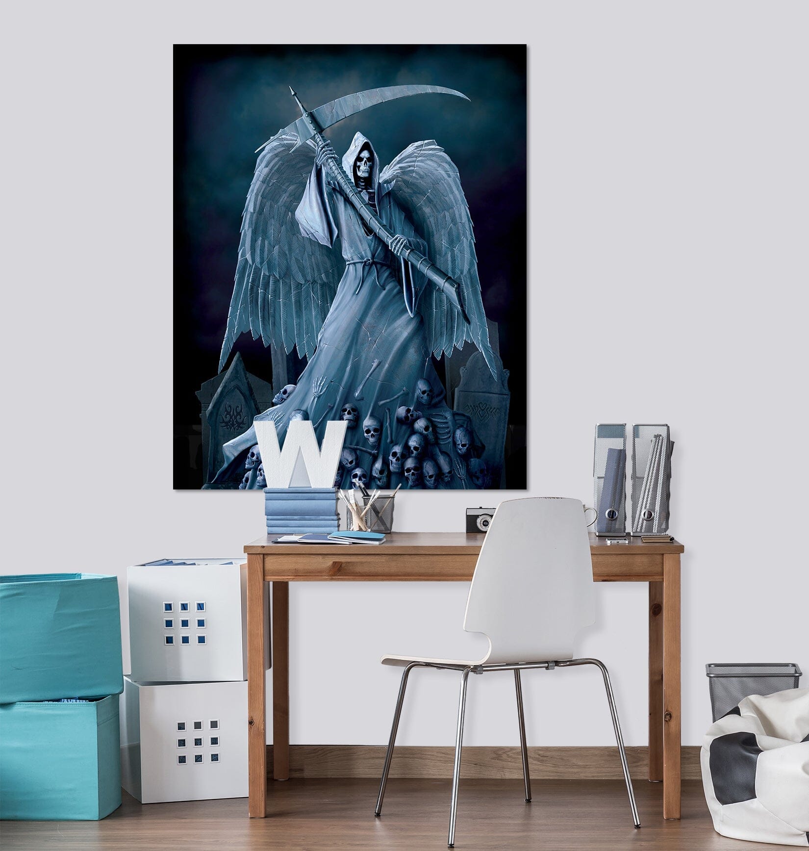 3D Death On A Hold 030 Vincent Hie Wall Sticker Wallpaper AJ Wallpaper 2
