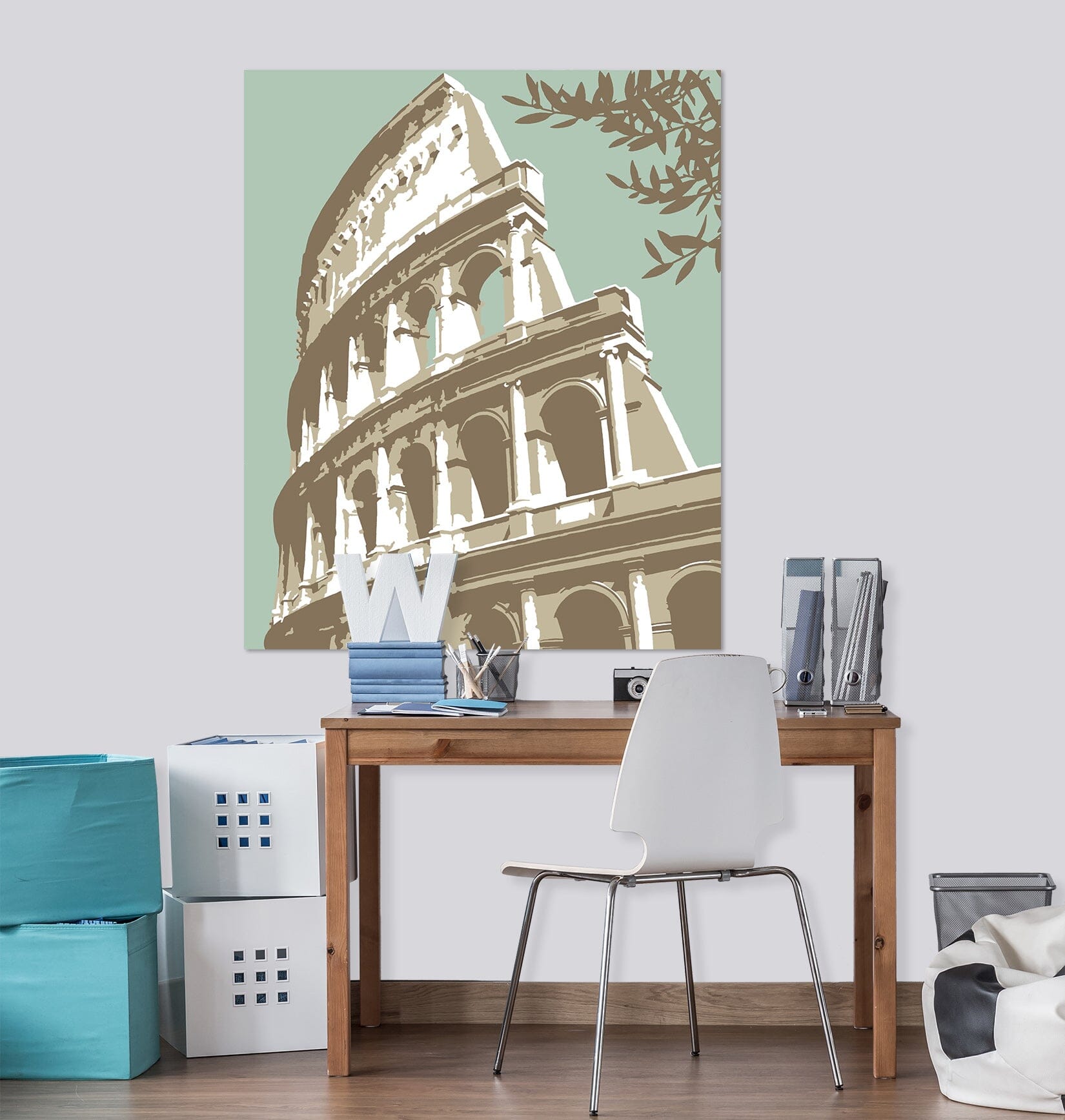 3D Coloseum Rome 012 Steve Read Wall Sticker Wallpaper AJ Wallpaper 2