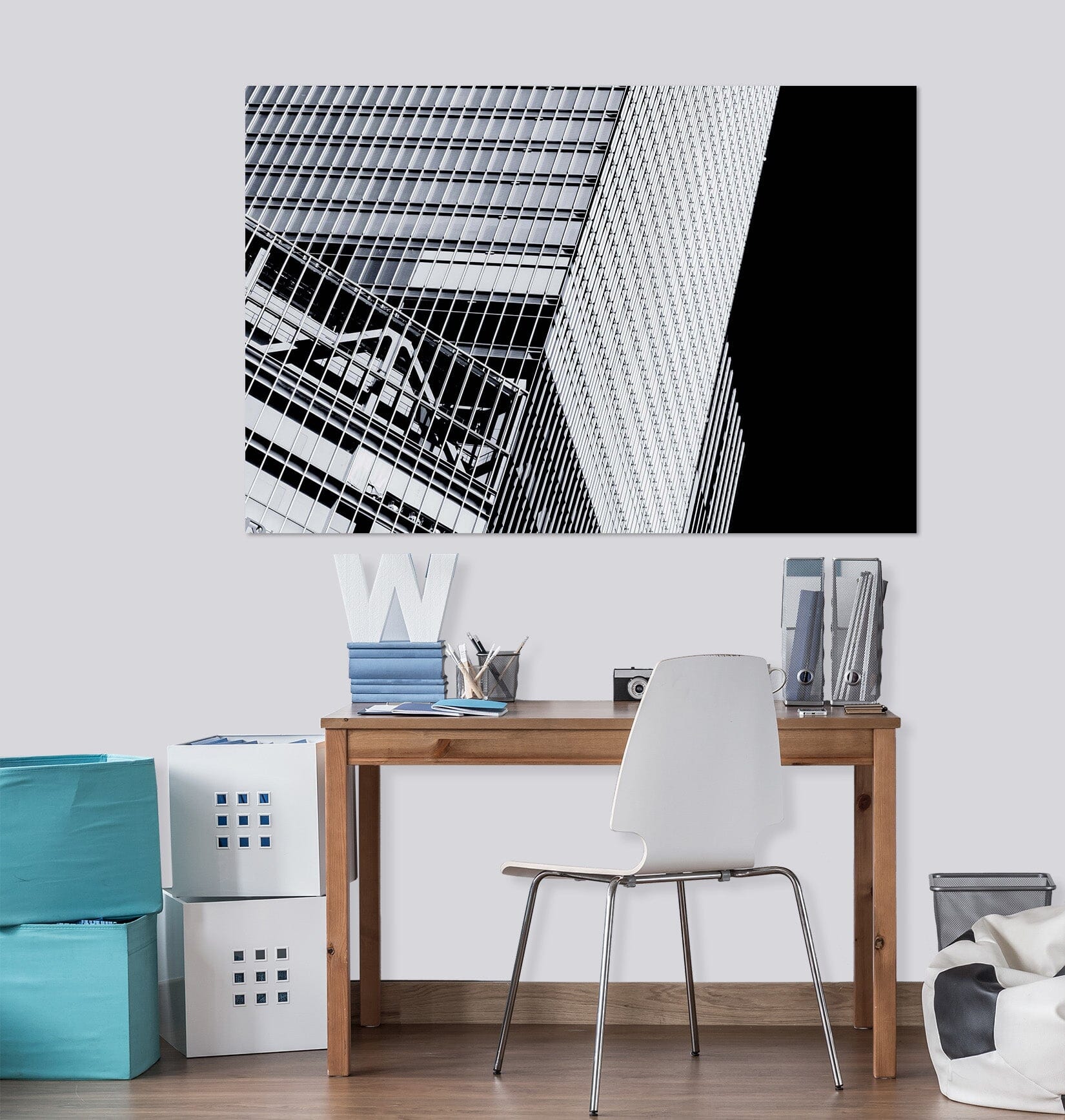 3D Canopy 018 Noirblanc777 Wall Sticker Wallpaper AJ Wallpaper 2