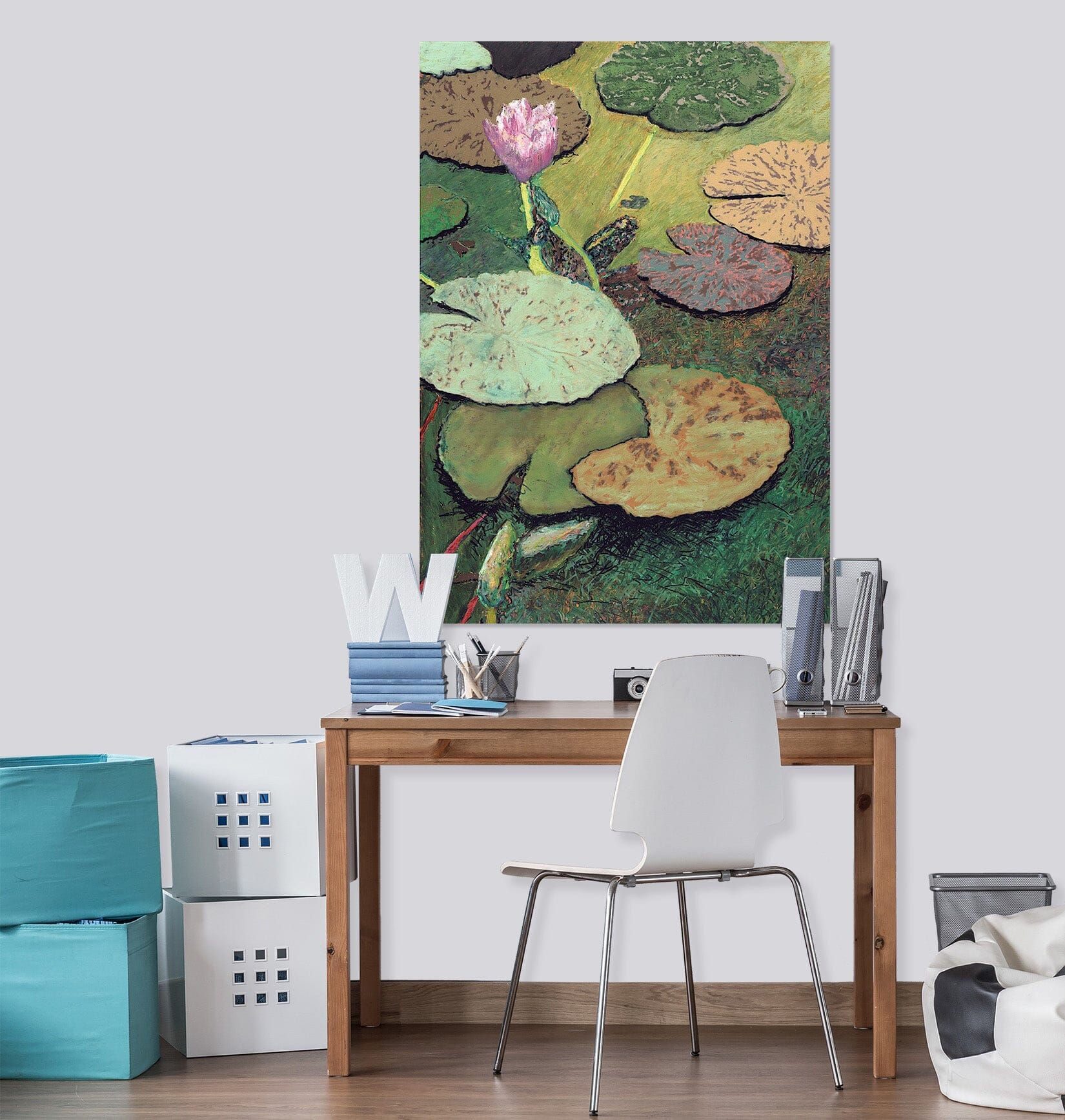 3D Emerald Pond 300 Allan P. Friedlander Wall Sticker Wallpaper AJ Wallpaper 2