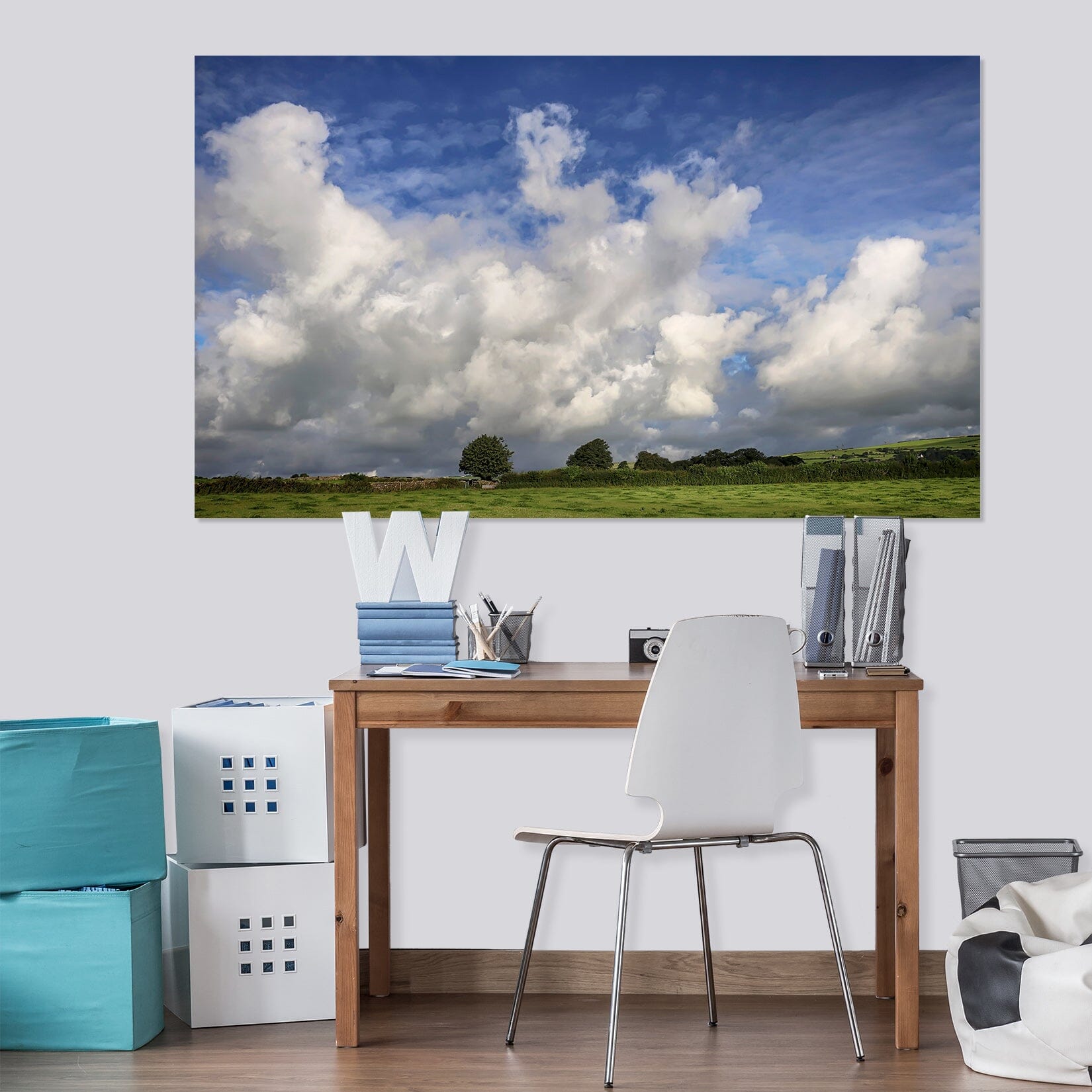 3D Grassland Sky 107 Jerry LoFaro Wall Sticker Wallpaper AJ Wallpaper 2
