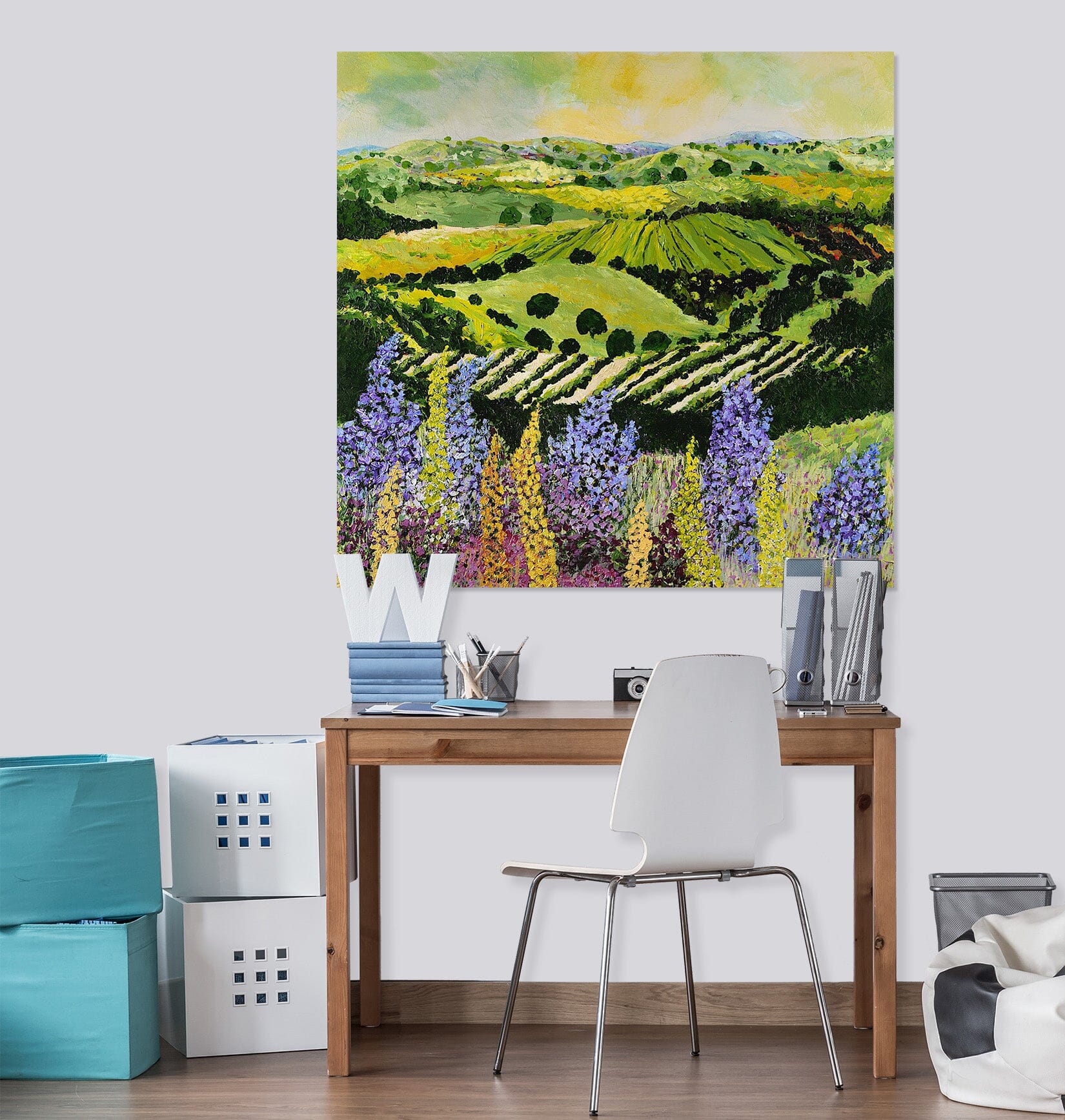 3D Wildflower Ridge 134 Allan P. Friedlander Wall Sticker Wallpaper AJ Wallpaper 2