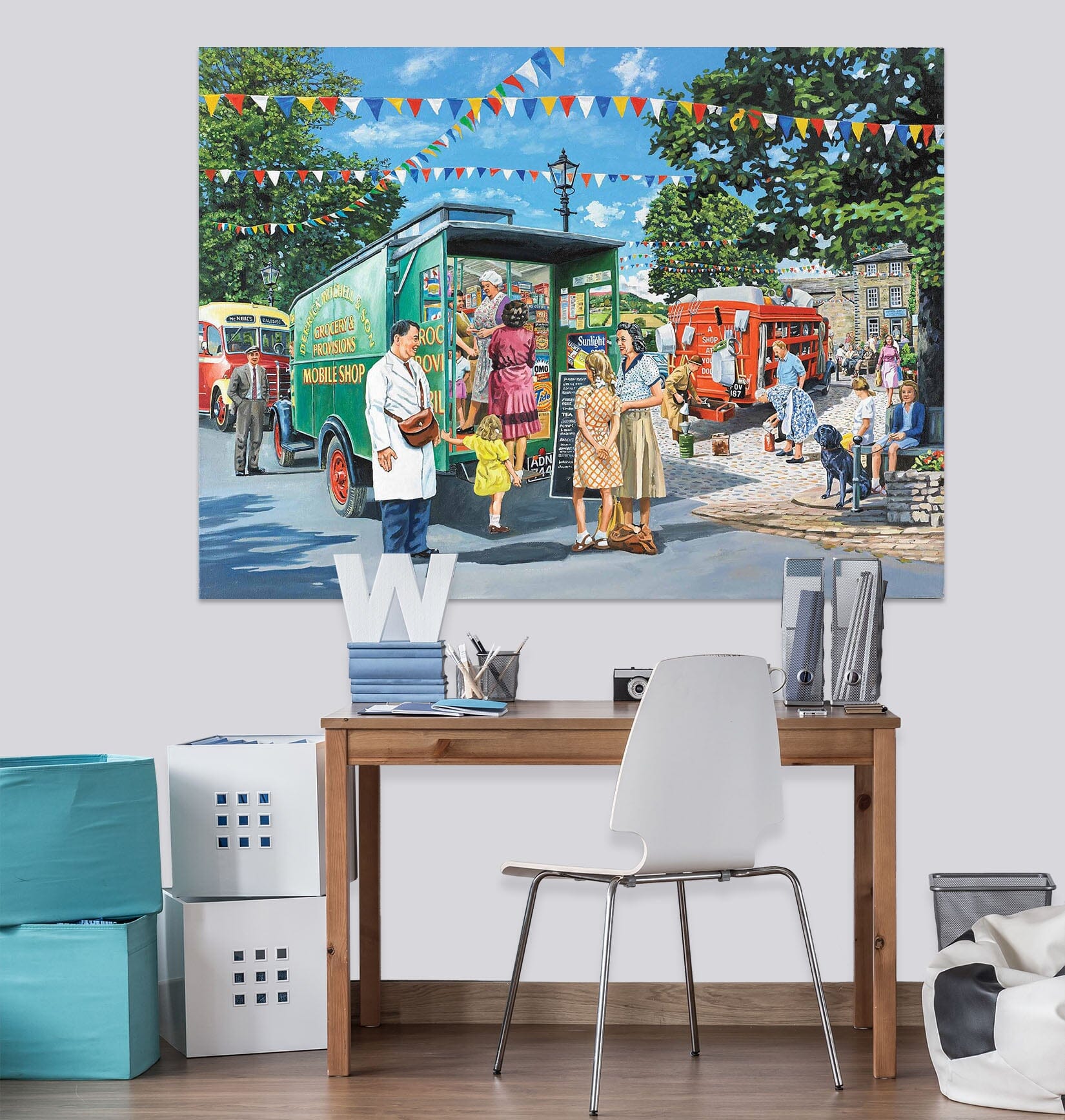 3D Shopping 050 Trevor Mitchell Wall Sticker Wallpaper AJ Wallpaper 2