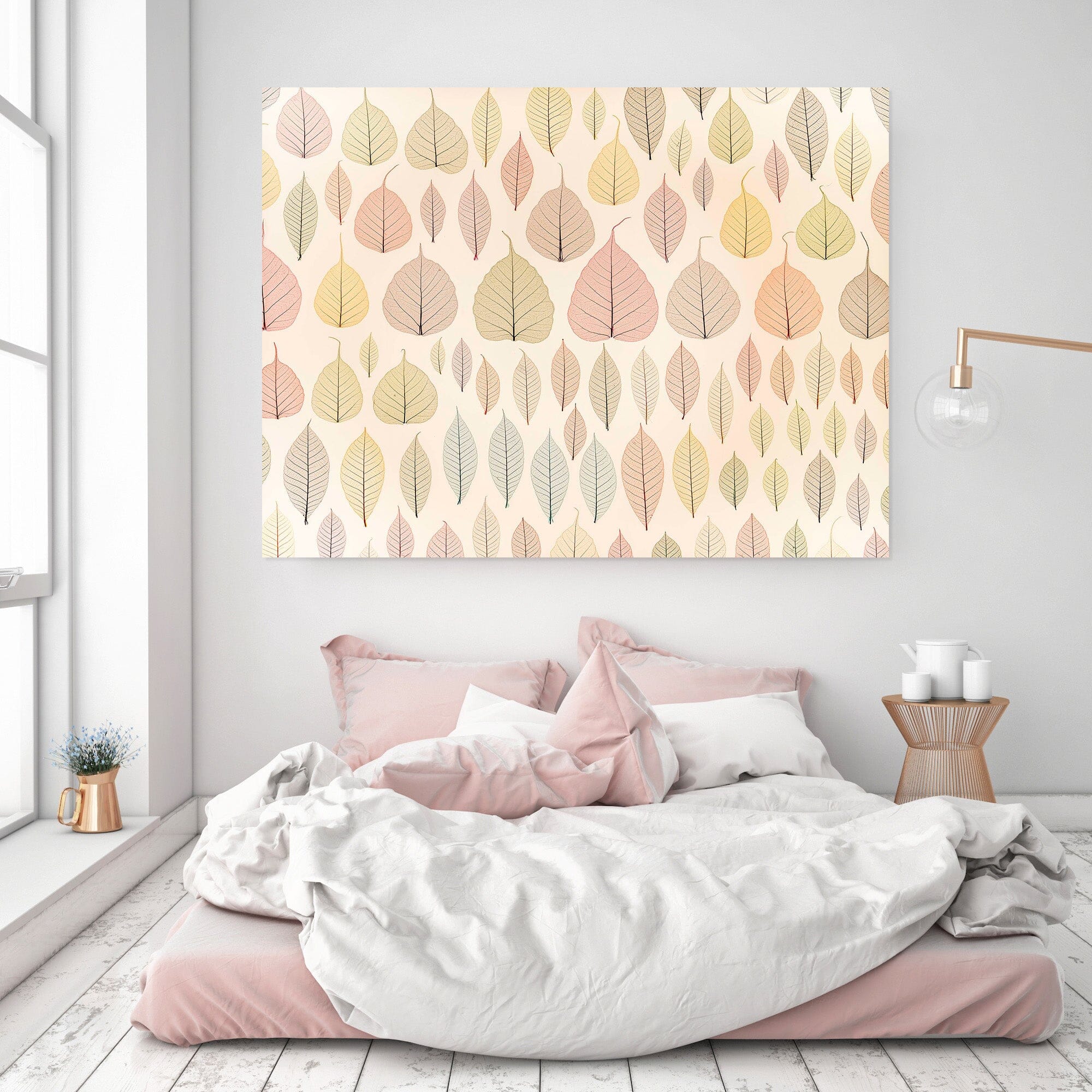 3D Colored Leaves 050 Assaf Frank Wall Sticker Wallpaper AJ Wallpaper 2