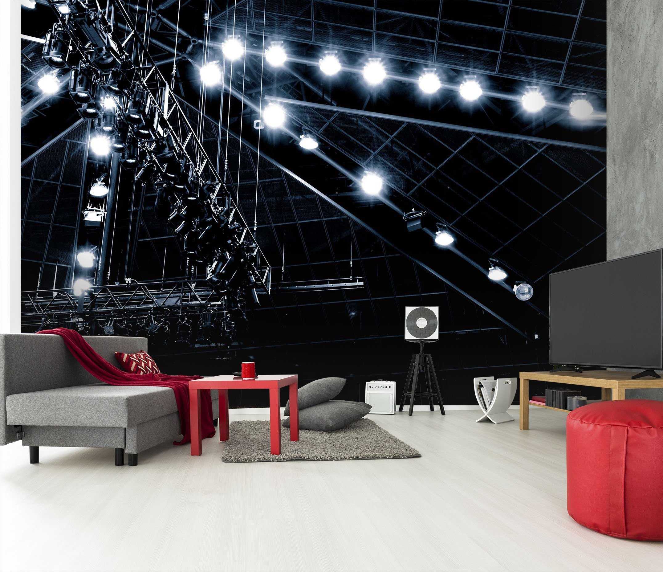 3D Bright Light 114 Noirblanc777 Wall Mural Wall Murals Wallpaper AJ Wallpaper 2