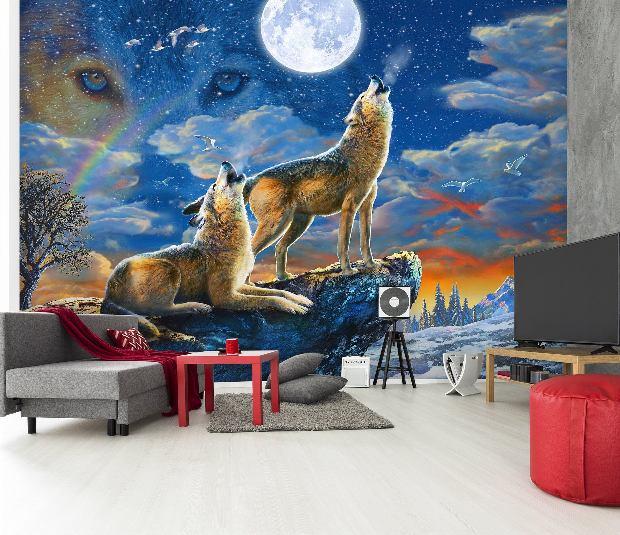 3D Wolverine 1428 Adrian Chesterman Wall Mural Wall Murals Wallpaper AJ Wallpaper 2