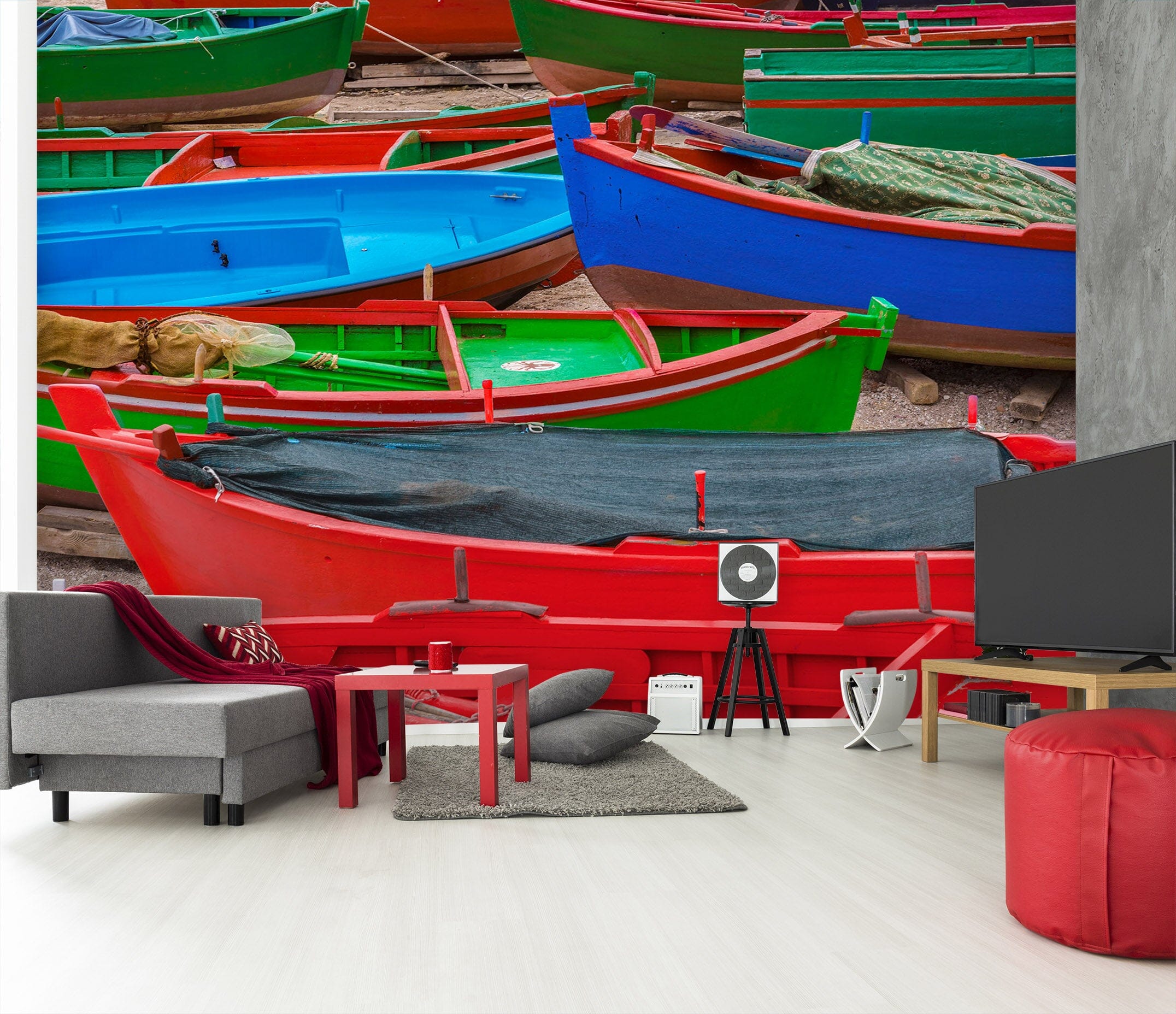 3D Color Ship 1430 Marco Carmassi Wall Mural Wall Murals Wallpaper AJ Wallpaper 2