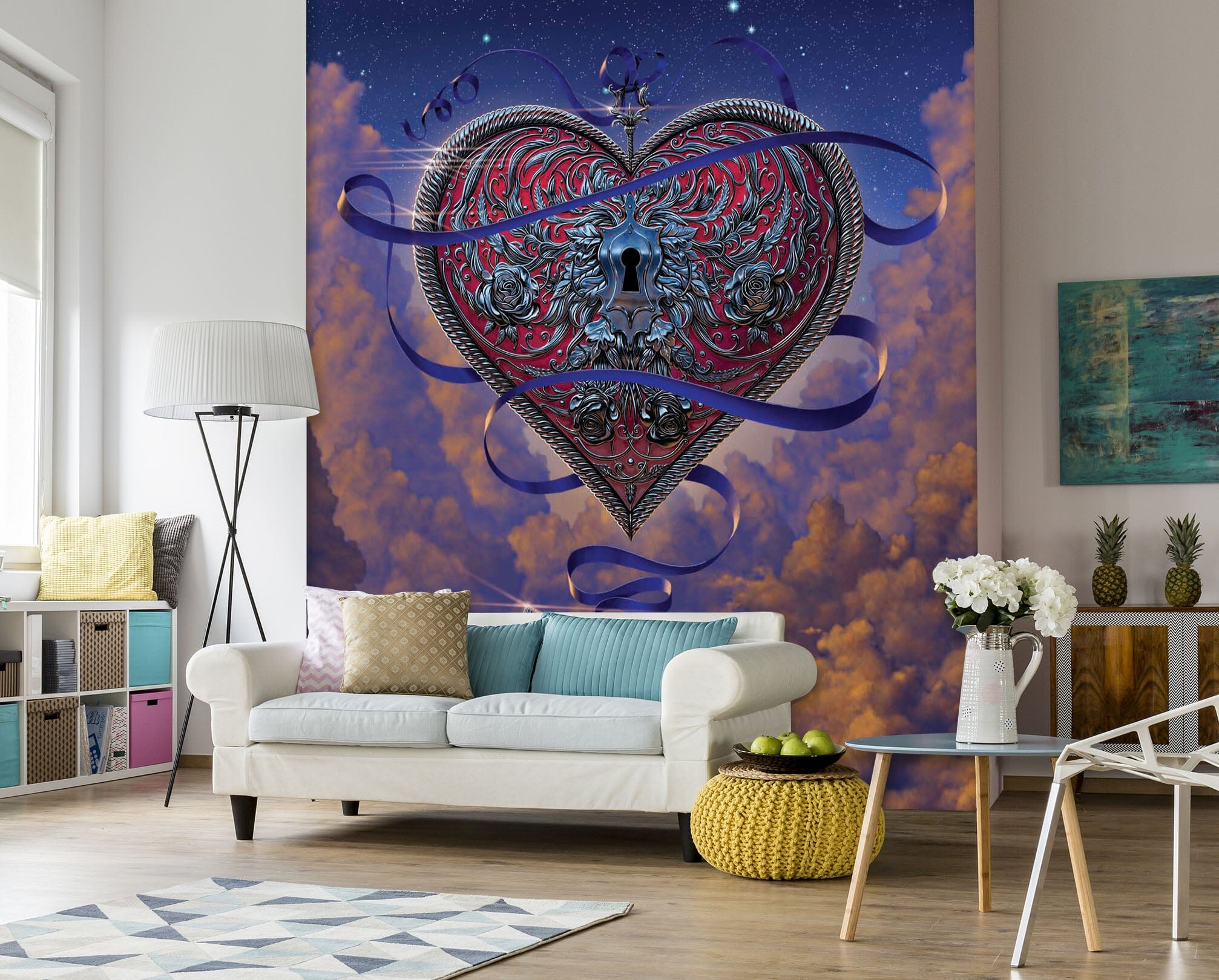 3D Love 1519 Wall Murals Exclusive Designer Vincent Wallpaper AJ Wallpaper 2