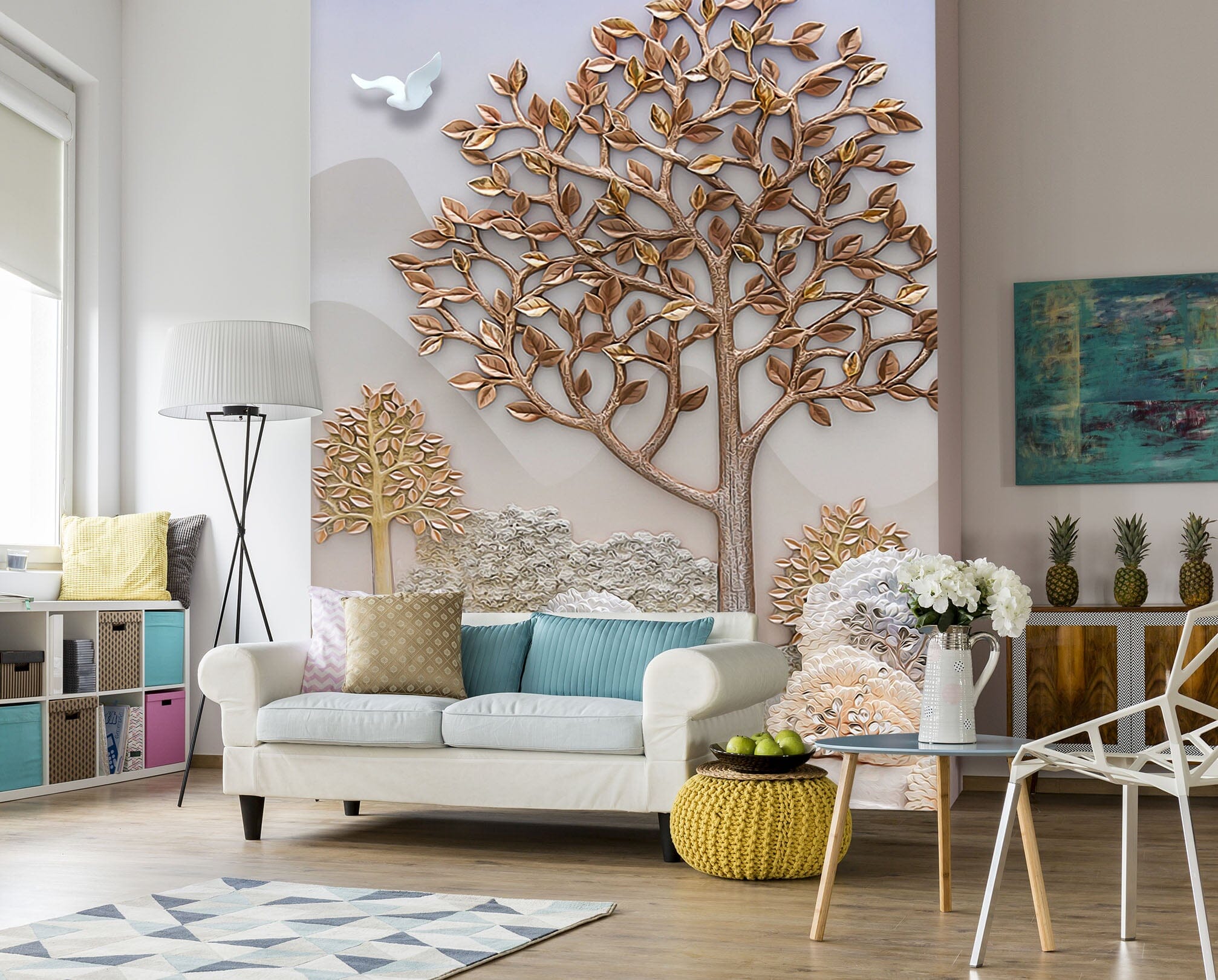 3D Golden Woods 1802 Wall Murals Wallpaper AJ Wallpaper 2