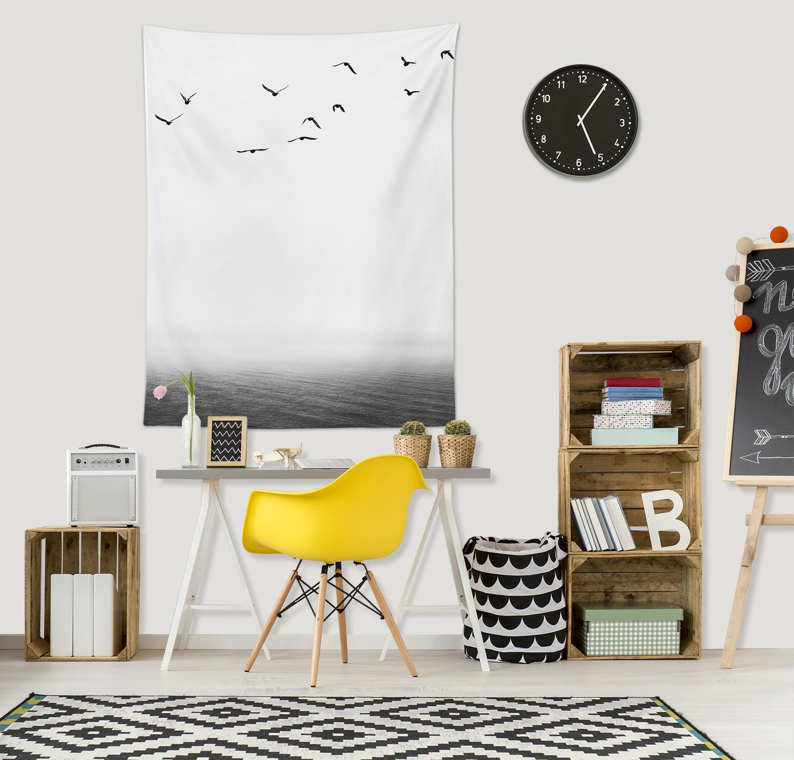 3D Lake Bird 5282 Boris Draschoff Tapestry Hanging Cloth Hang