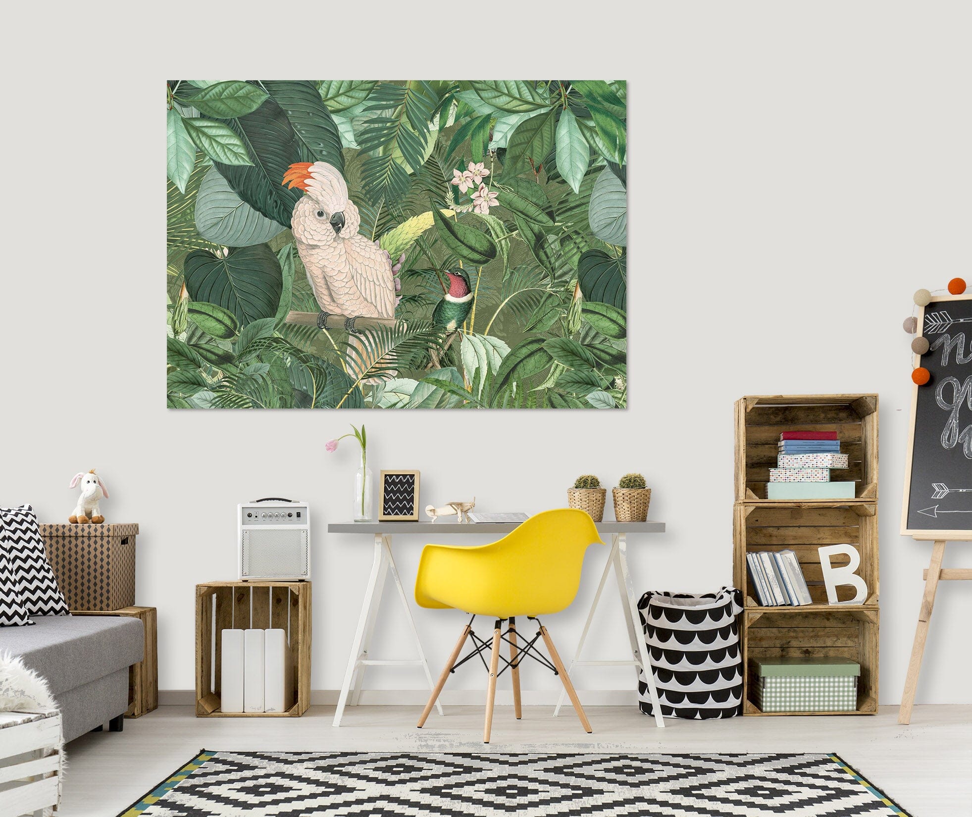 3D Jungle Friends 028 Andrea haase Wall Sticker Wallpaper AJ Wallpaper 2