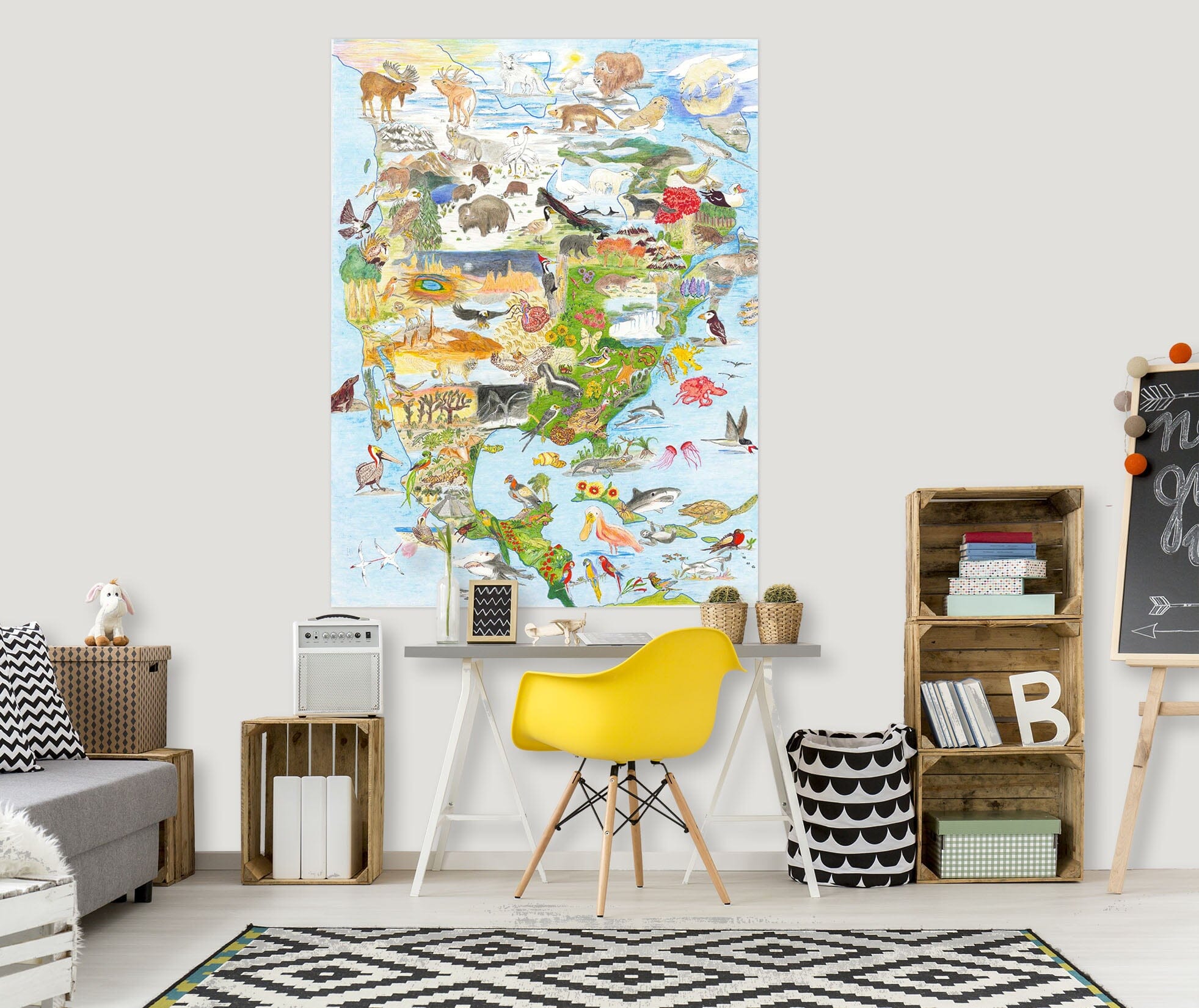 3D North America 027 Michael Sewell Wall Sticker Wallpaper AJ Wallpaper 2