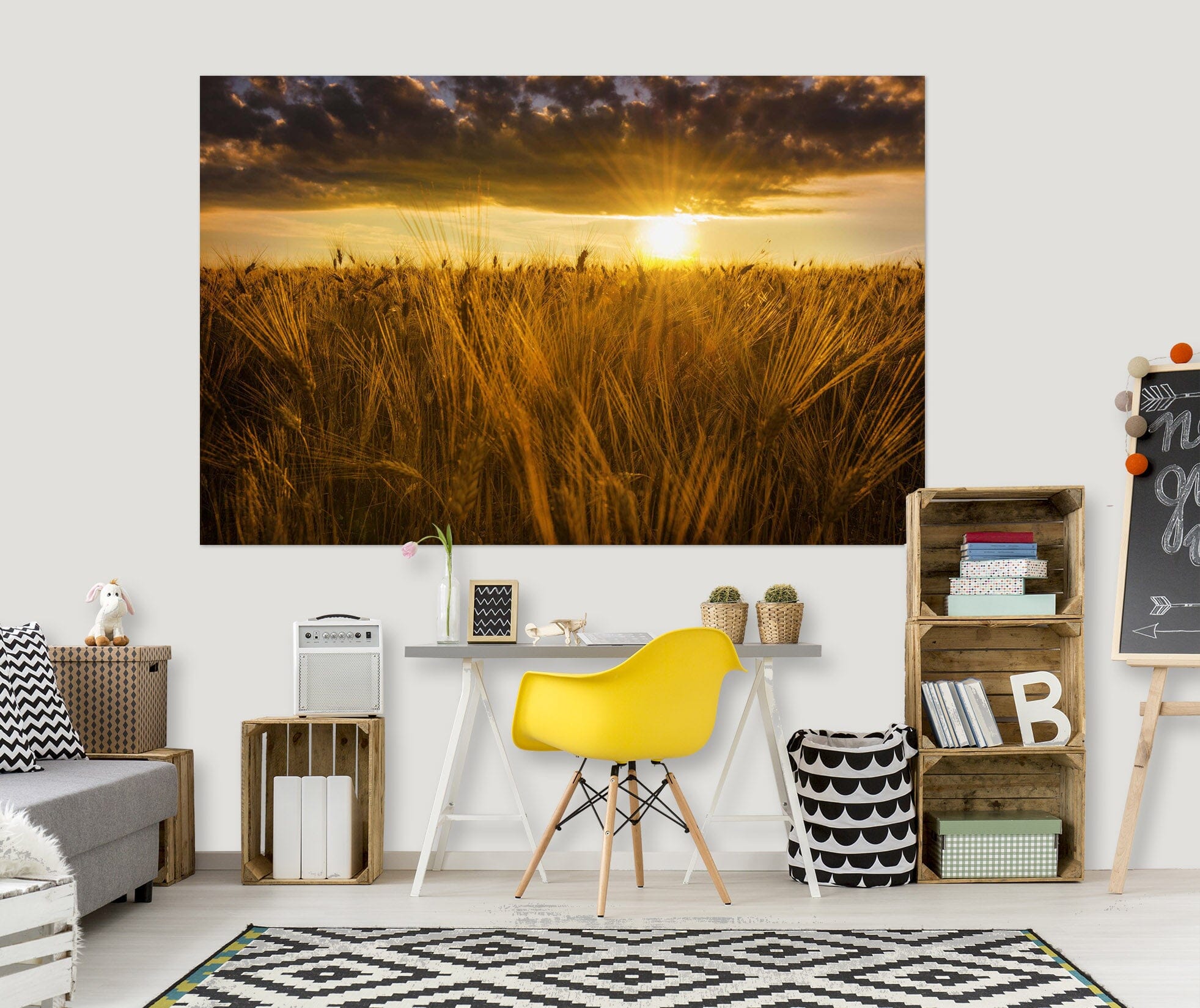 3D Morning Light 141 Marco Carmassi Wall Sticker Wallpaper AJ Wallpaper 2