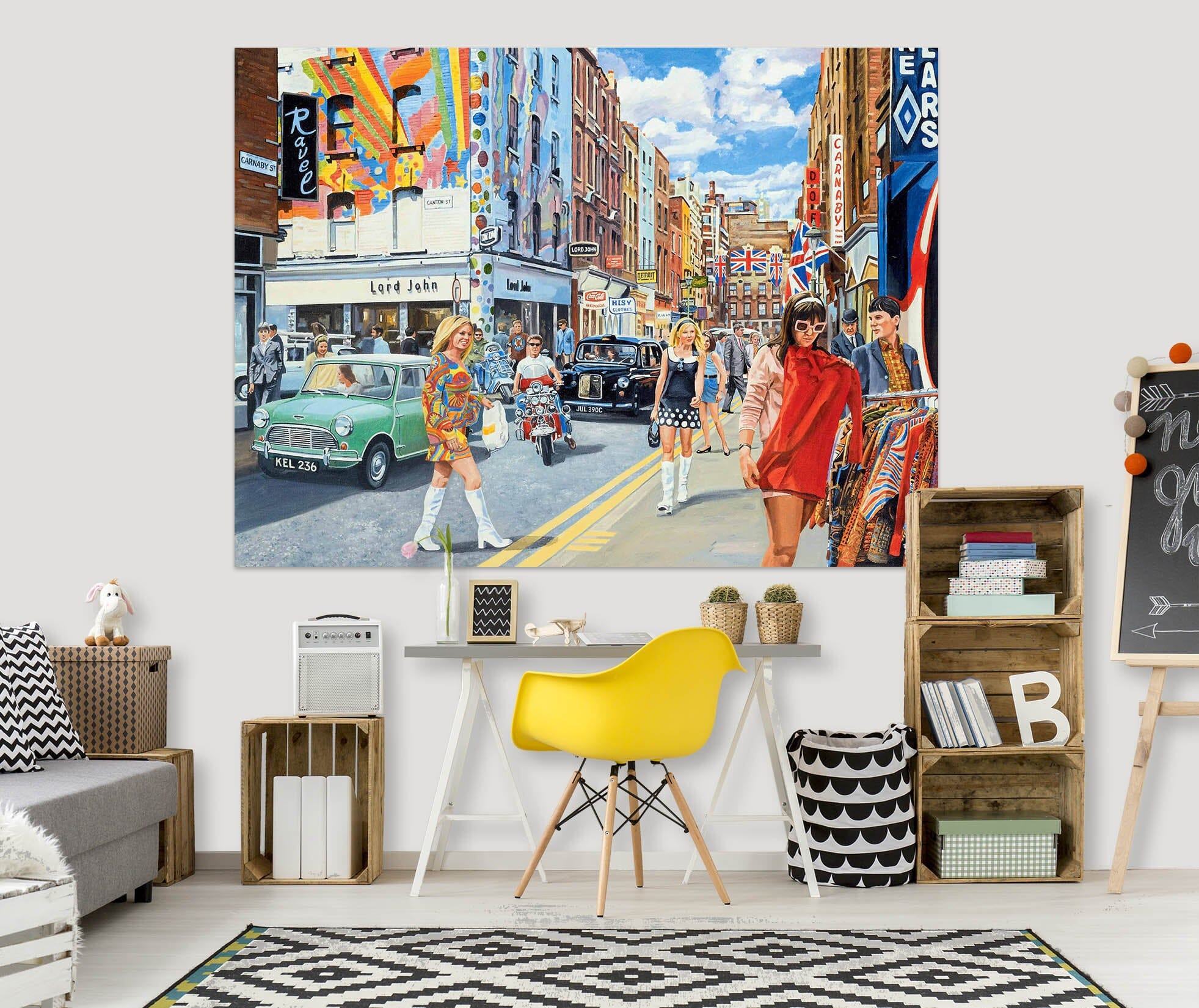 3D Fashion Girl 023 Trevor Mitchell Wall Sticker Wallpaper AJ Wallpaper 2