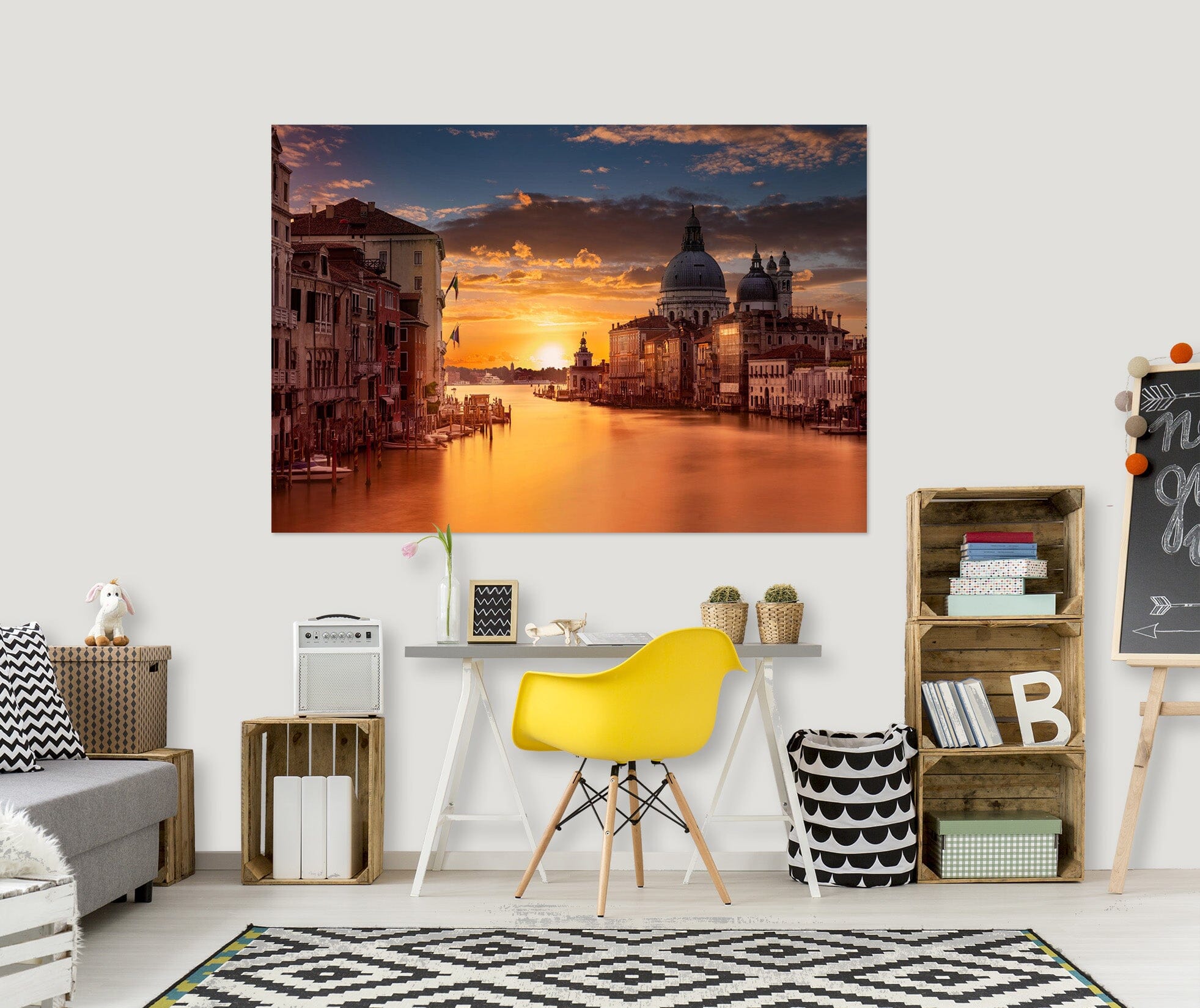 3D Waterside River 158 Marco Carmassi Wall Sticker Wallpaper AJ Wallpaper 2