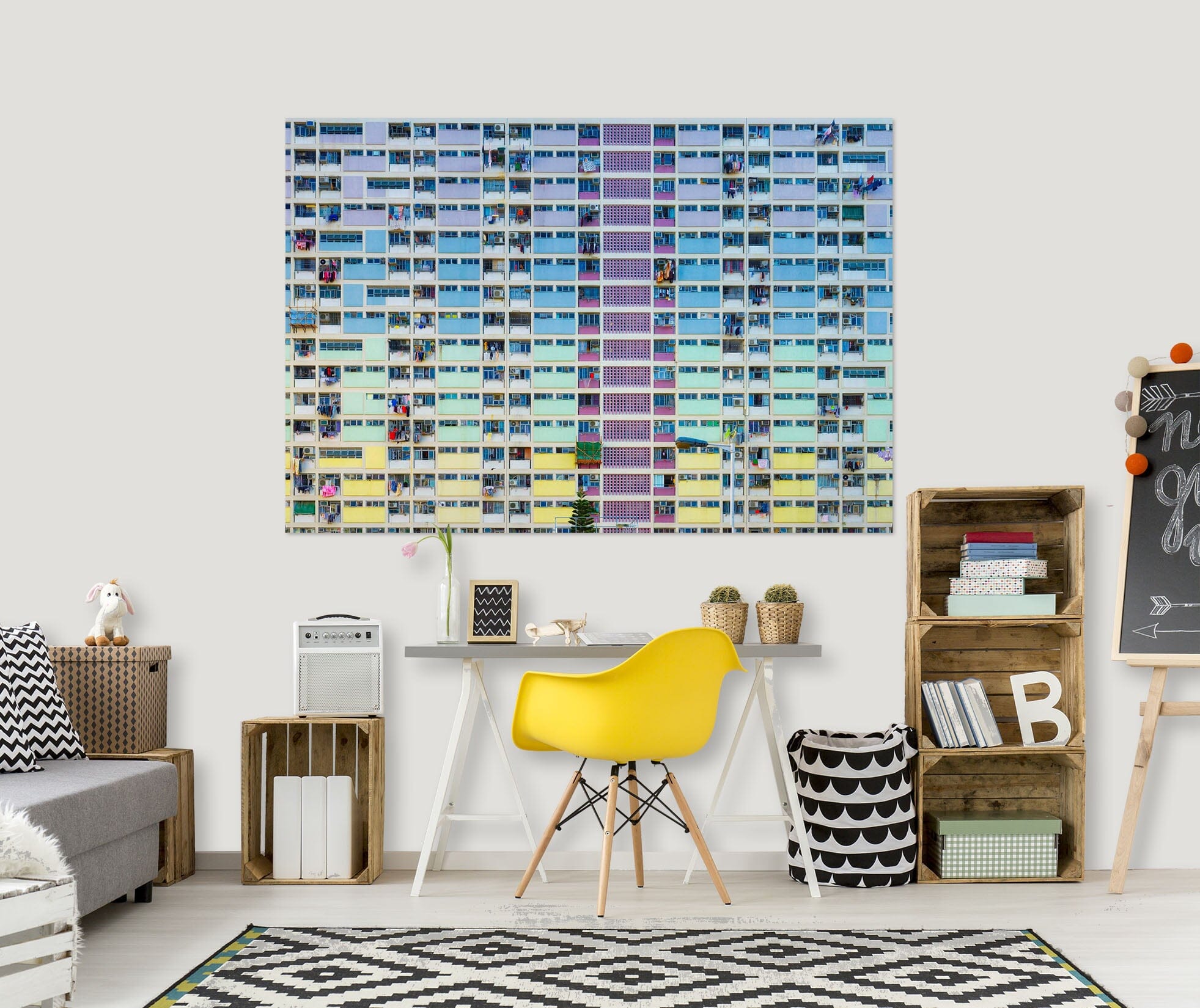 3D Multicolored Glass 156 Marco Carmassi Wall Sticker Wallpaper AJ Wallpaper 2