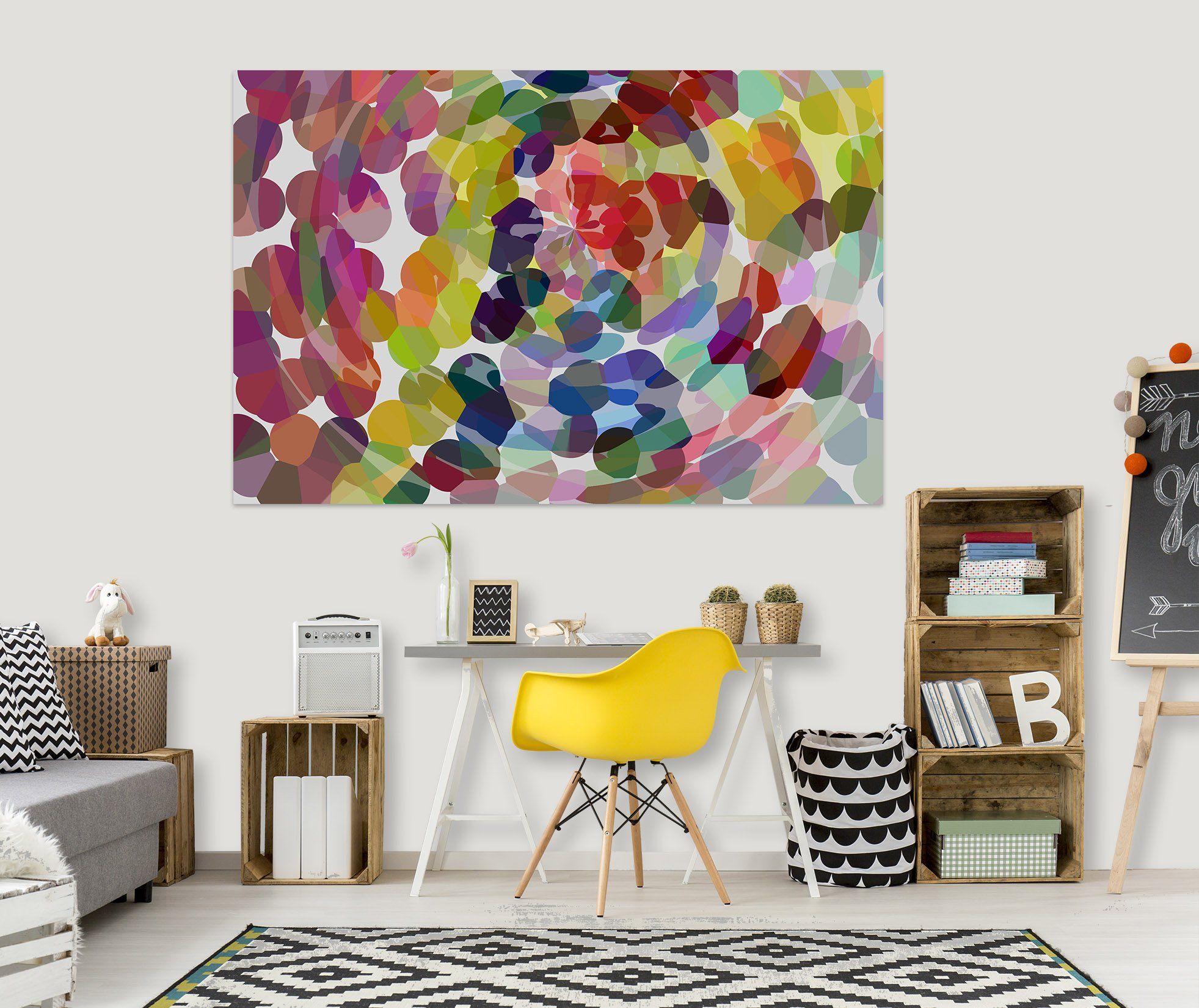 3D Beautiful Stone 016 Shandra Smith Wall Sticker Wallpaper AJ Wallpaper 2