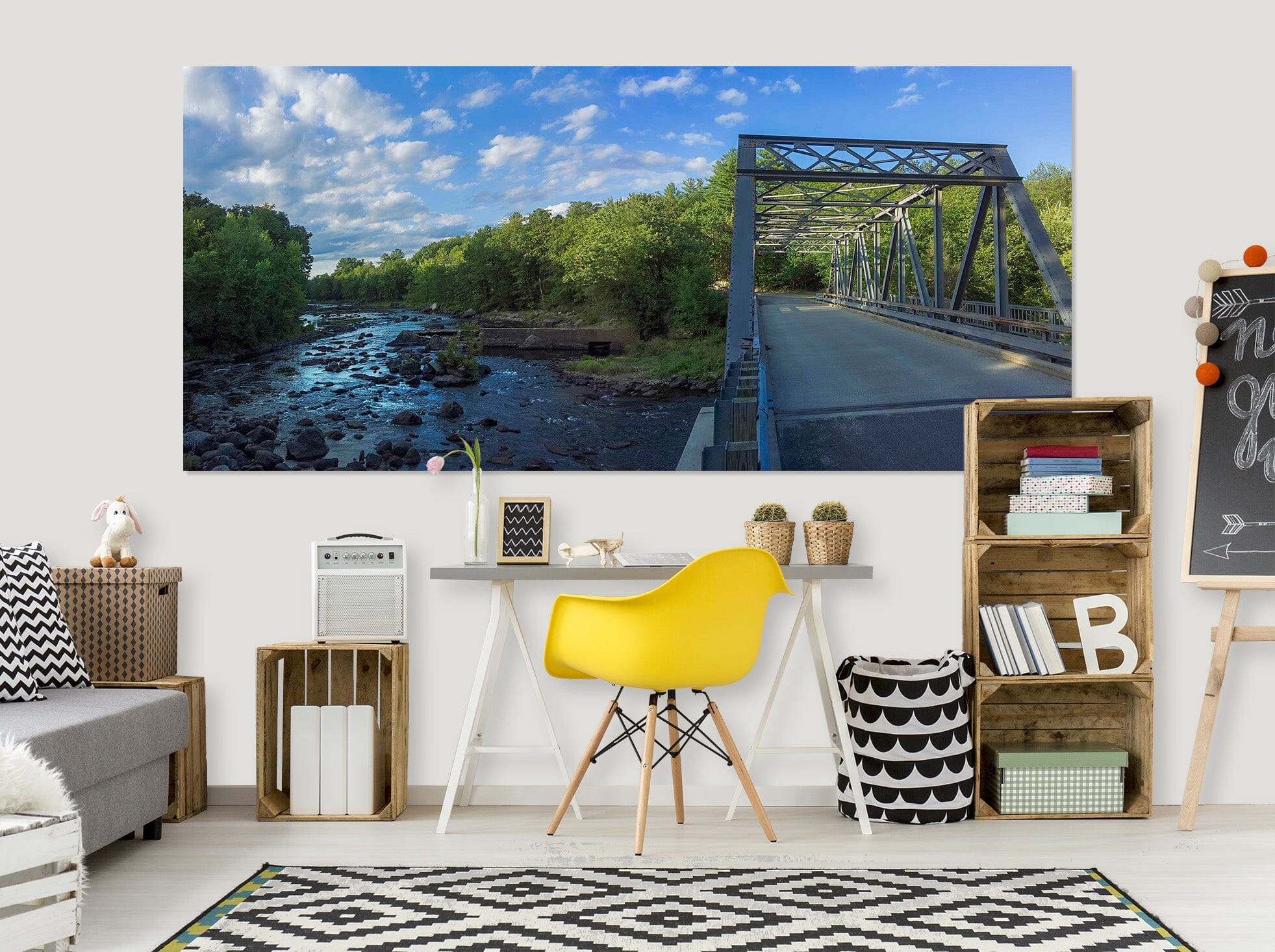 3D Street River 122 Jerry LoFaro Wall Sticker Wallpaper AJ Wallpaper 2